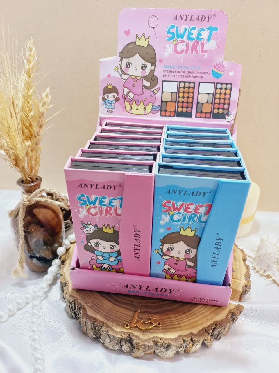 پالت سایه کیفی کوچک برند آنالیدی ANYLADY کد 8614FD