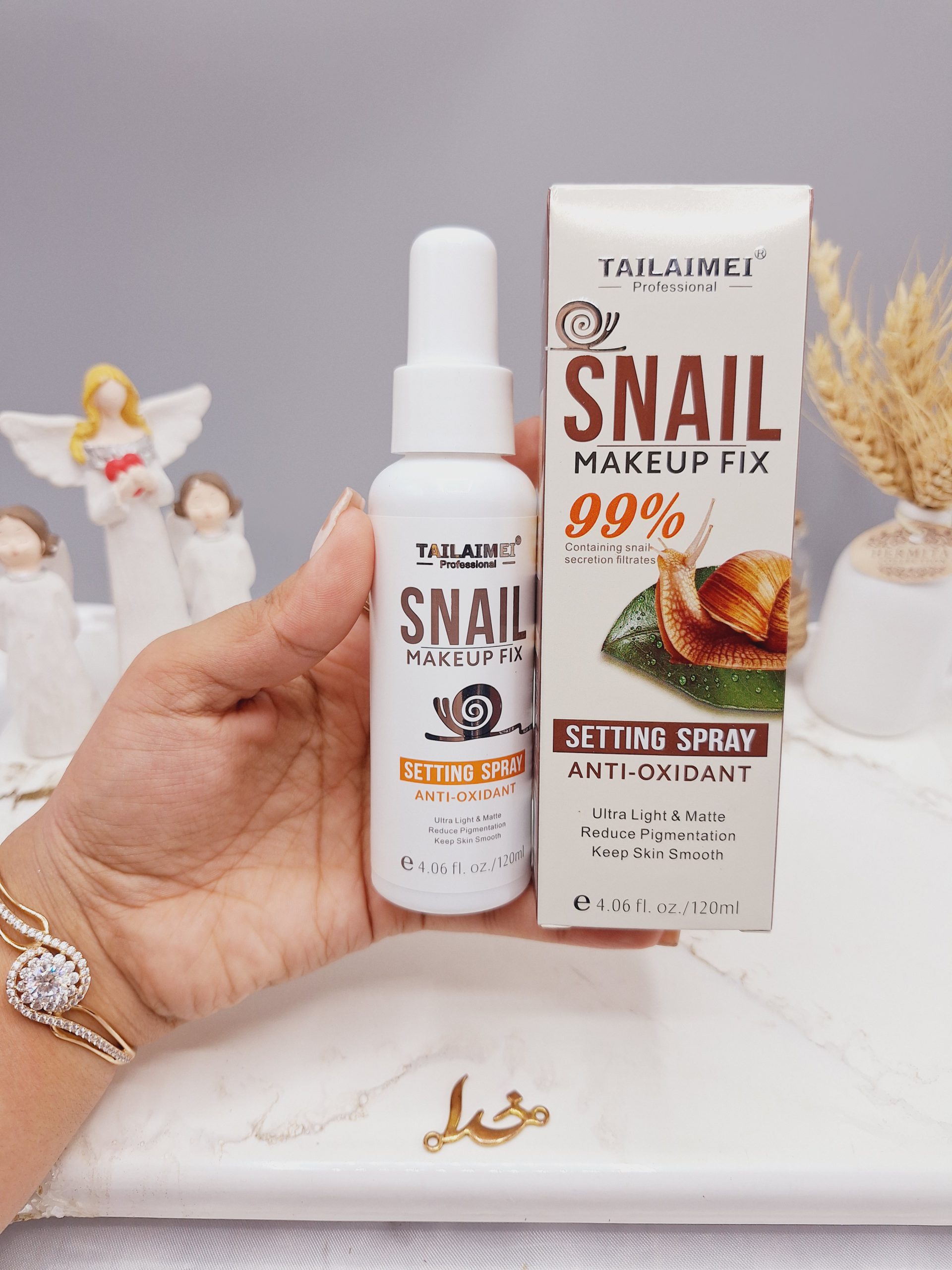 اسپری فیکس میکاپ کاملا سبک و مات برند تایلامی TAILAIMEI کد SS041
