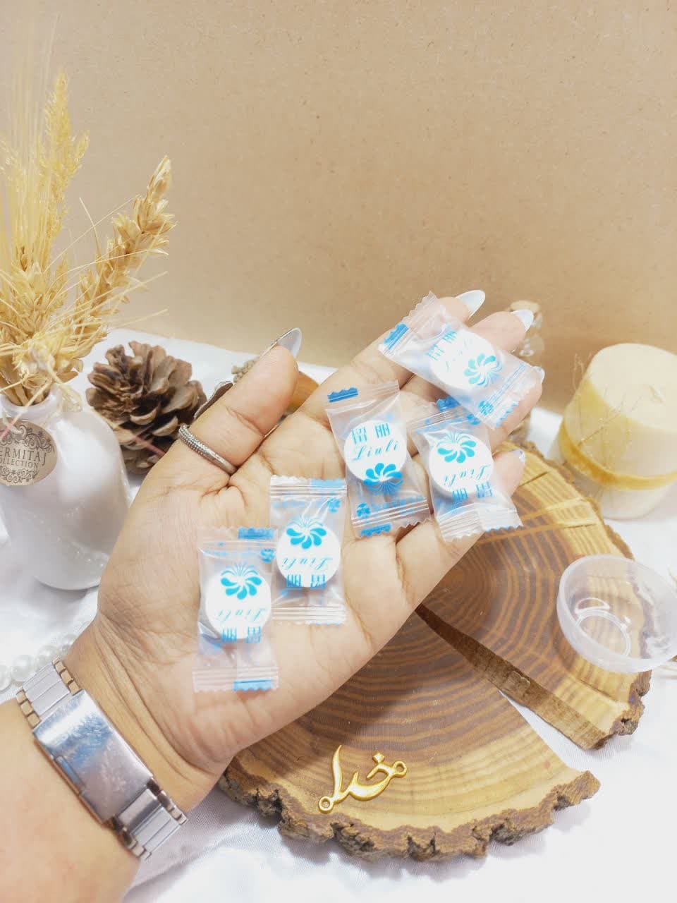 قرص ماسک تکی فشرده TOWELS رنگ آبی | پخش عمده