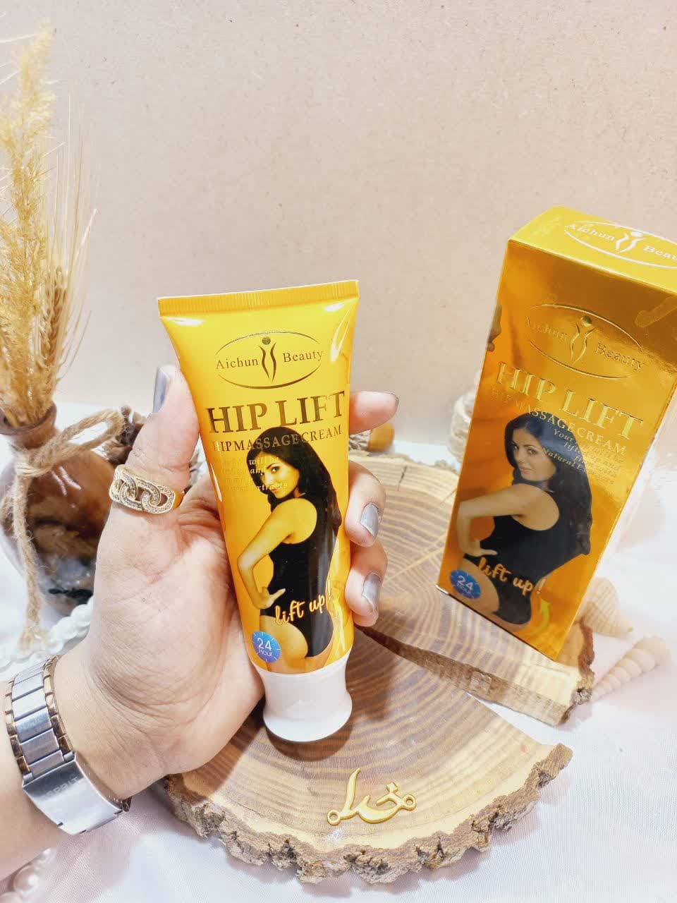 کرم لیفت کننده  و حجم دهنده سریع باسن عصاره زنجفیل آیچون بیوتی AICHUN BEAUTY کد AC31144
