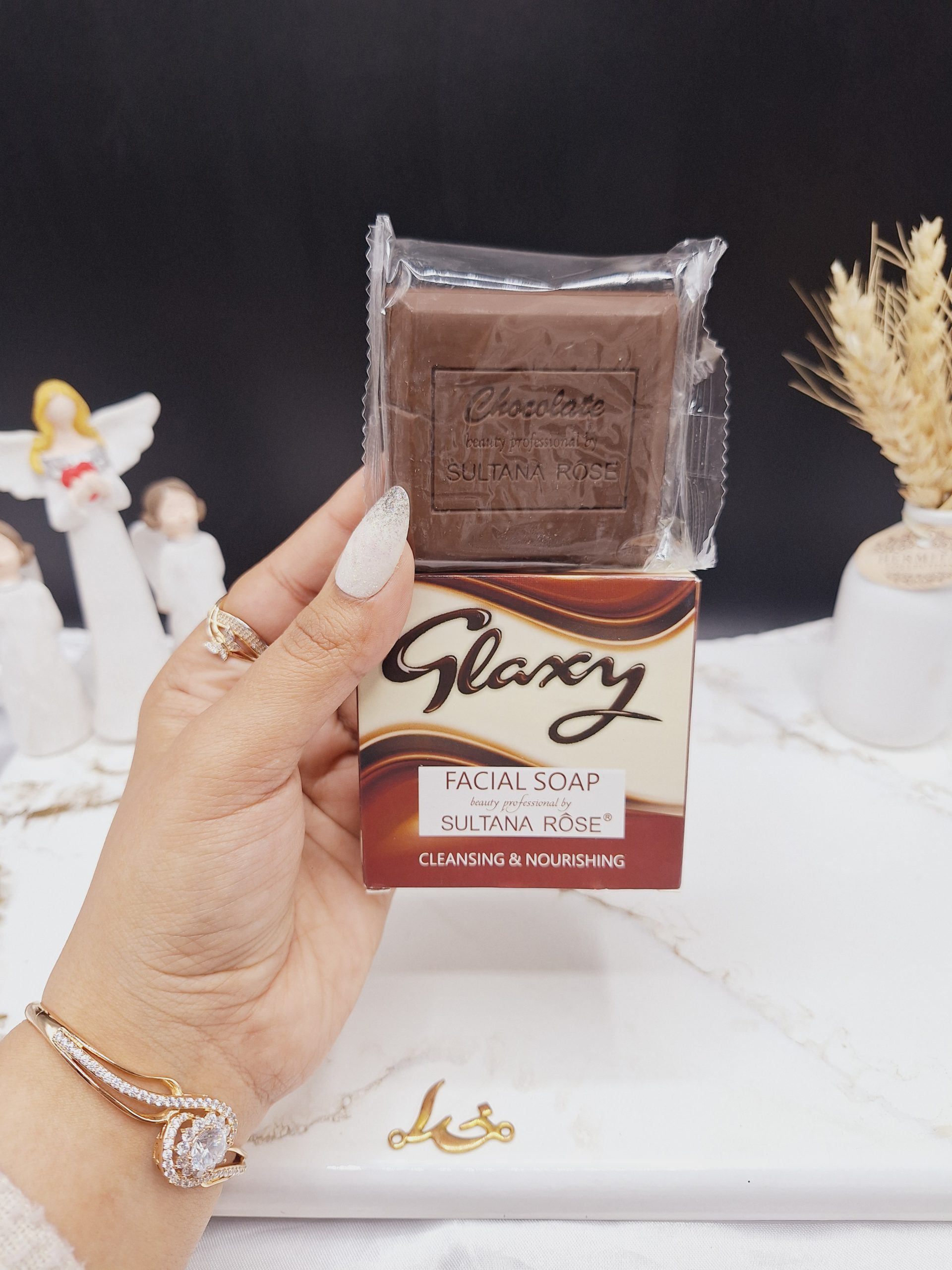 صابون صورت ضد آکنه شکلاتی برند سلطان رز SULTANA ROSEکد SA_149
