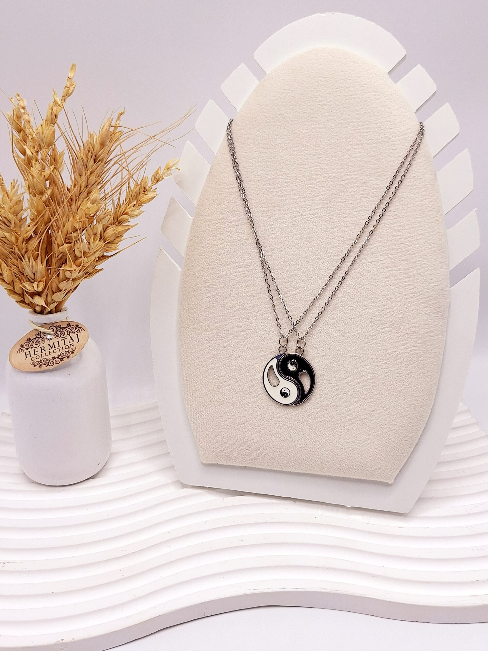 ست گردنبند یین و یانگ جذاب