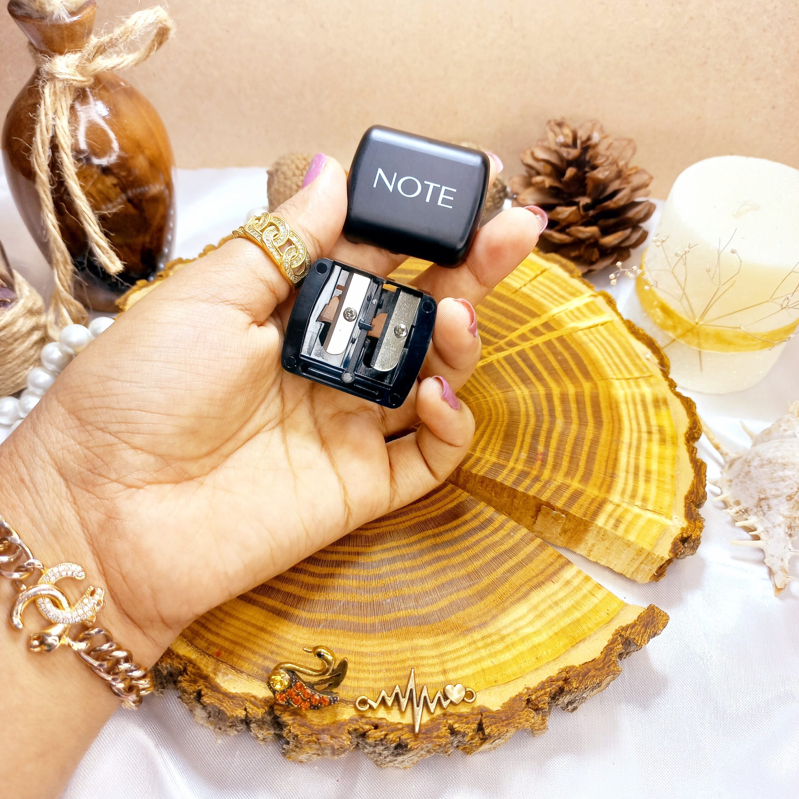 مداد تراش آرایشی دوقلو NOTE