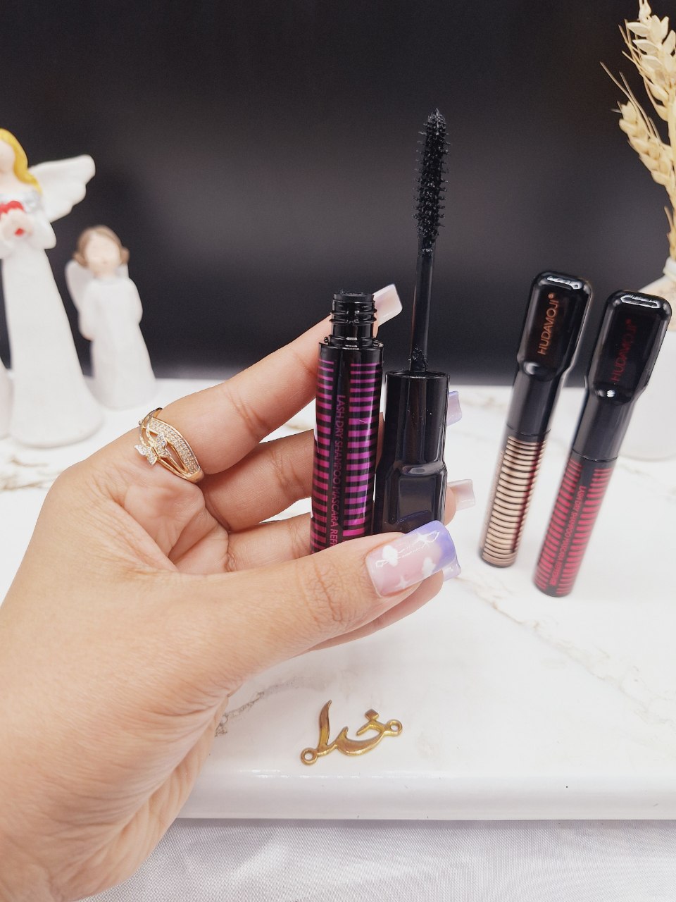 ریمل حجم دهنده ماسکارا هدا موجی HUDA MOJI کد M_210