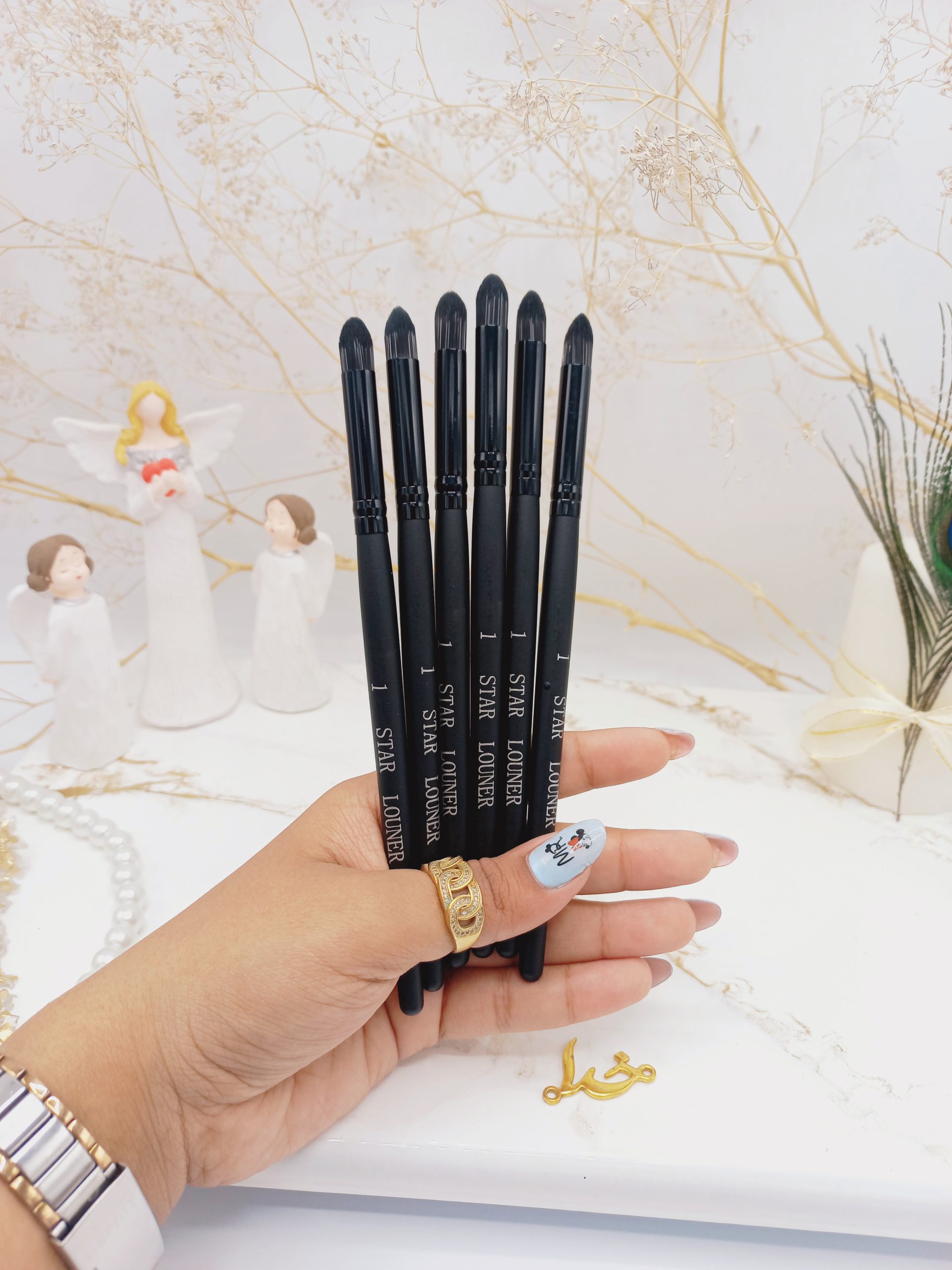 ست براش 6 تیکه میکاپ حرفه ای STAR LOUNER (کیفیت عالی)