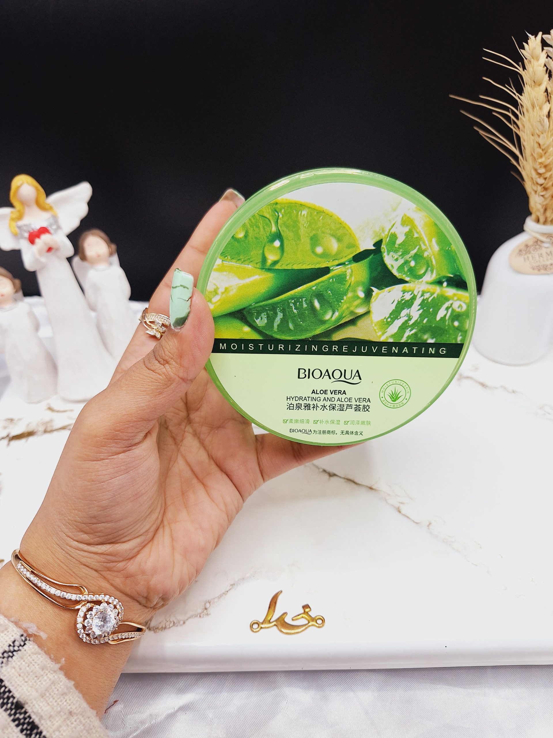 ژل آبرسان کاسه ای آلوئه ورا بیوآکوا BIOAQUA کد BQY79676