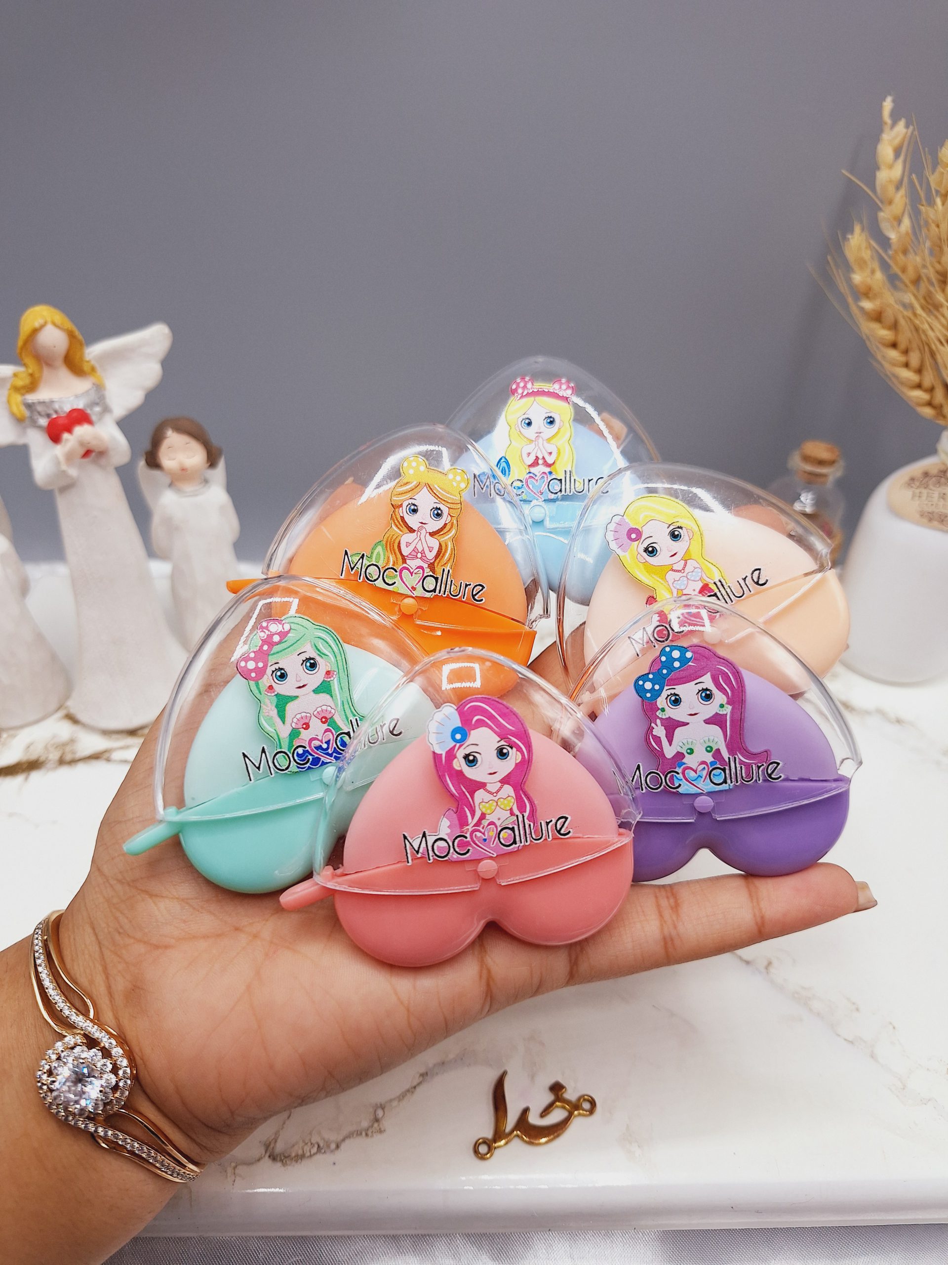 بالم لب کشویی طرح دختر پری دریایی برند موکالره کد