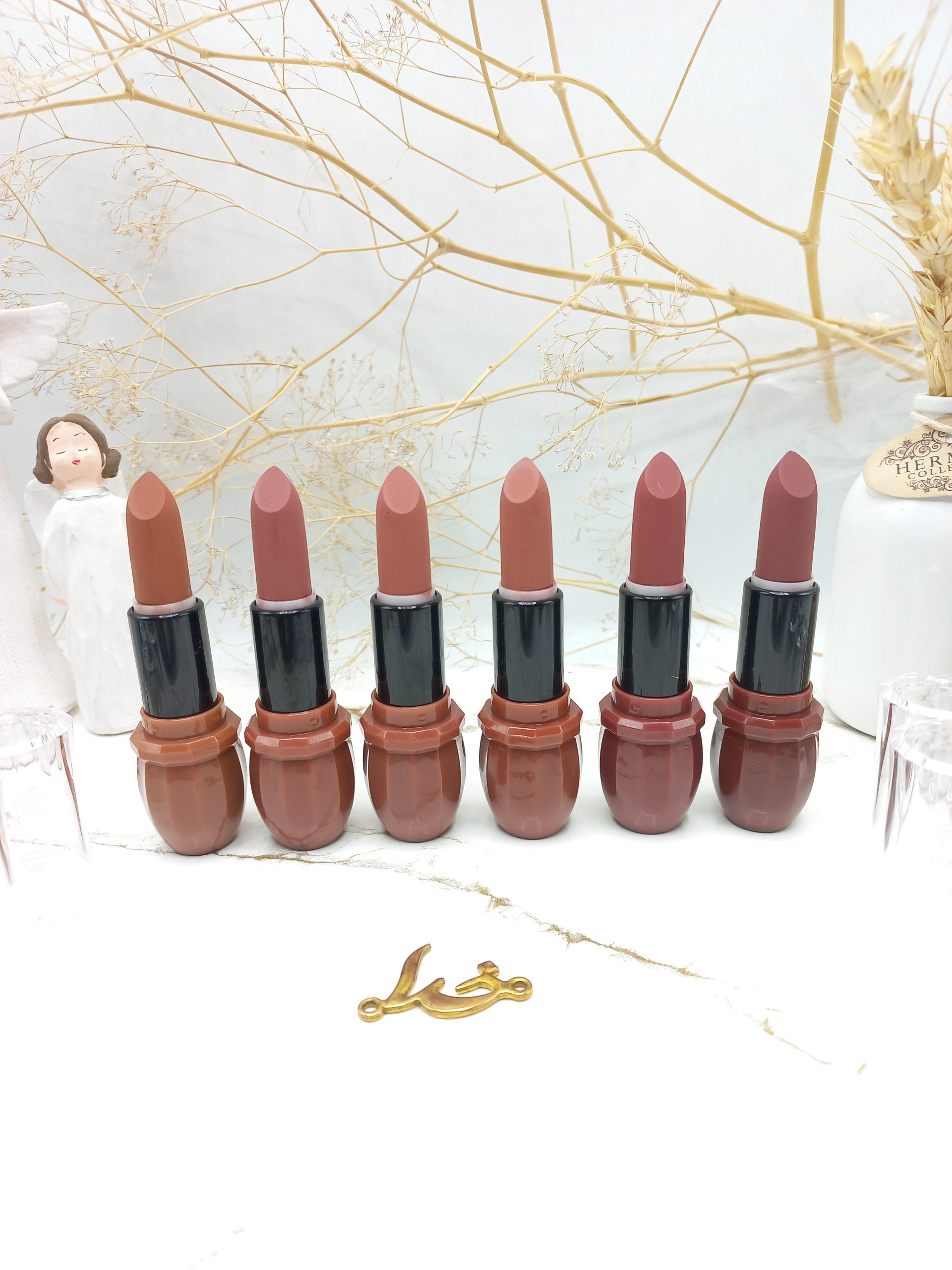 پک 6 تایی رژ لب جامد مخملی بیوتی سیتی BEAUTY CITY کد 1896