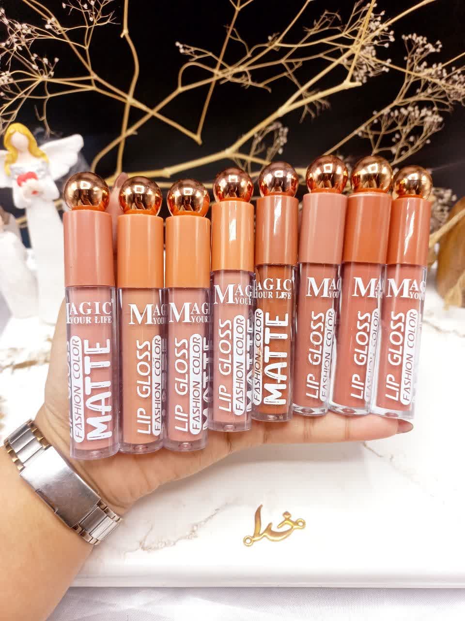 پک 8 تایی رژ لب مایع پرطرفدار نود مجیک MAGIC کد LC940