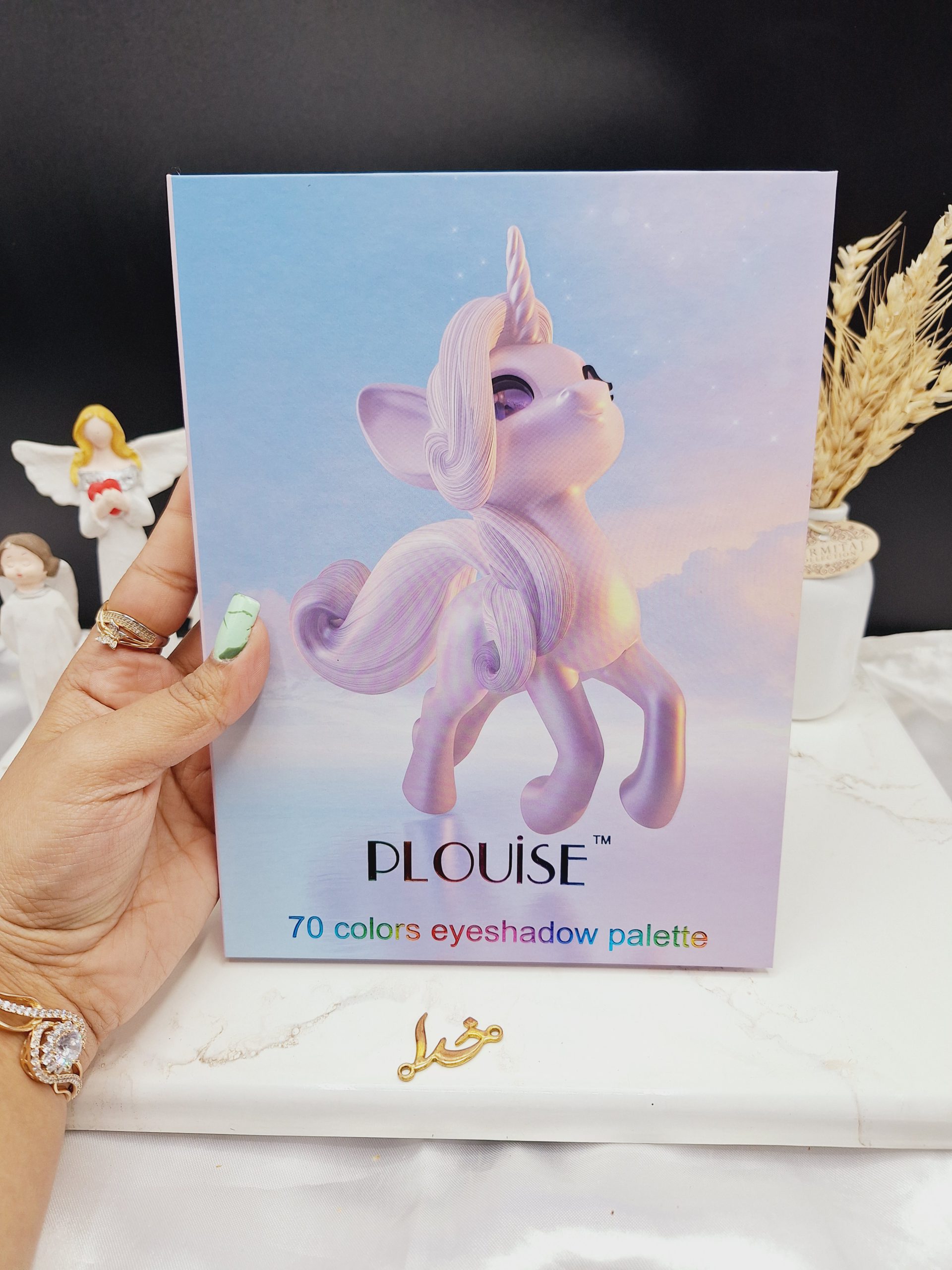 پالت سایه 70 رنگ طرح تک شاخ PLOUISE کد TZY_007