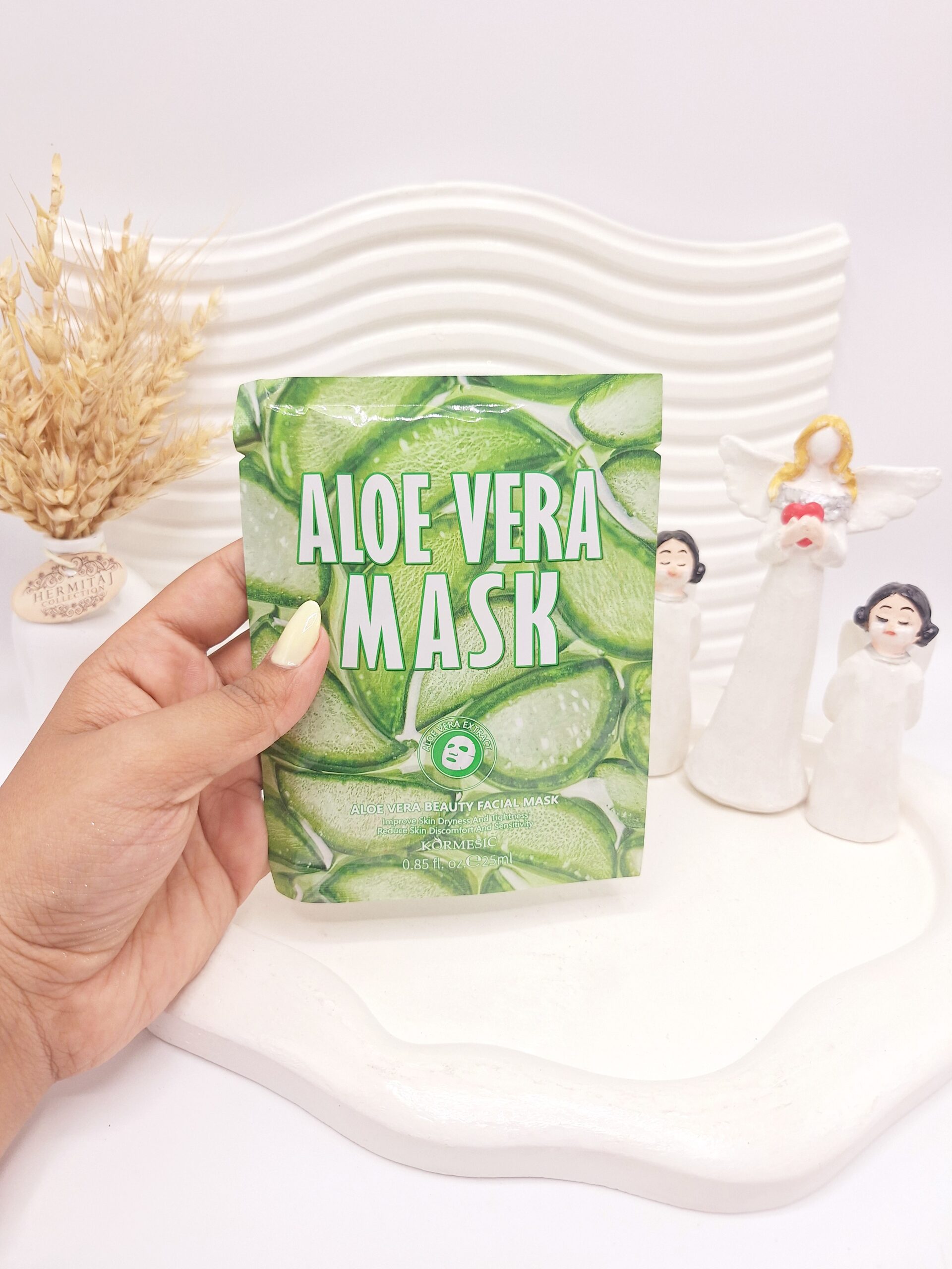 ماسک ورقه ای آلوئه ورا ALOE VERA MASK کد 4760