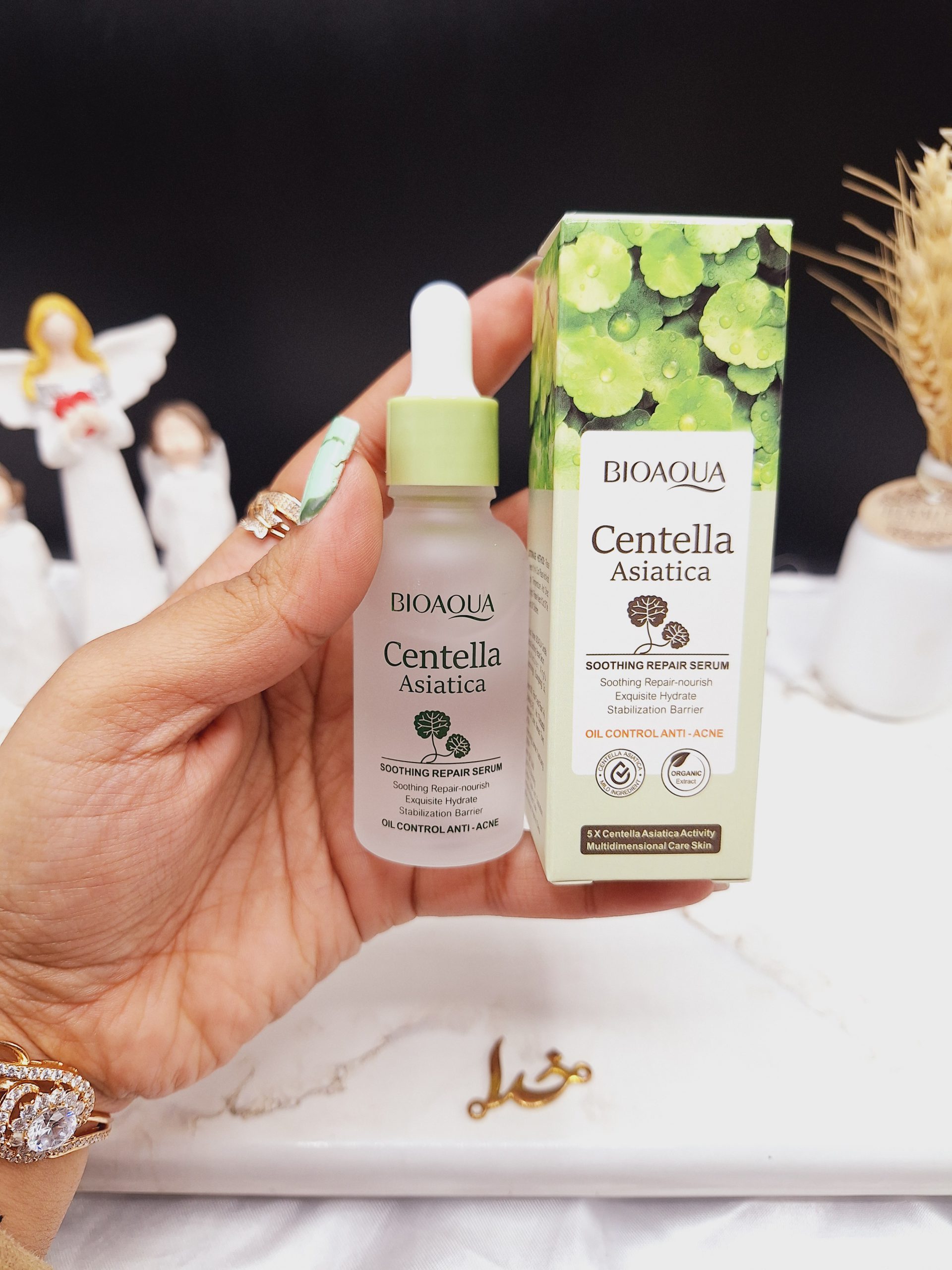 سرم تسکین دهنده و بستن منافذ سنتلا بیوآکوا BIOAQUA  کد BQY58581