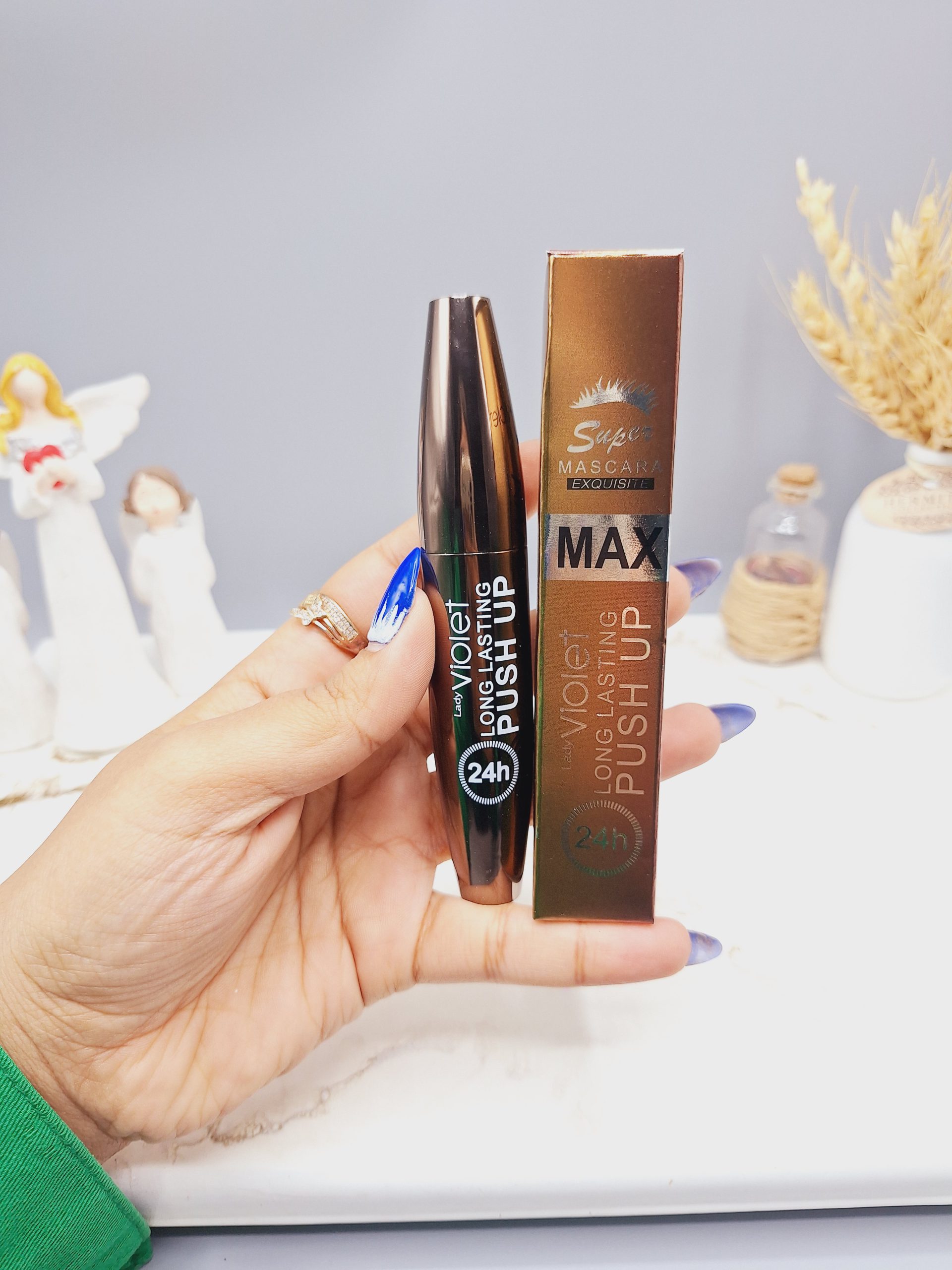 ریمل پوکه فلزی 24 ساعته ویولت Violet کد 4614