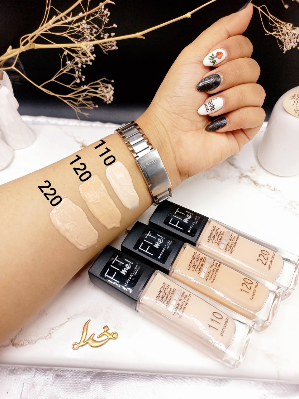 کرم پودر شیشه ای فیت می مناسب پوست خشک FIT MEI کد 6620