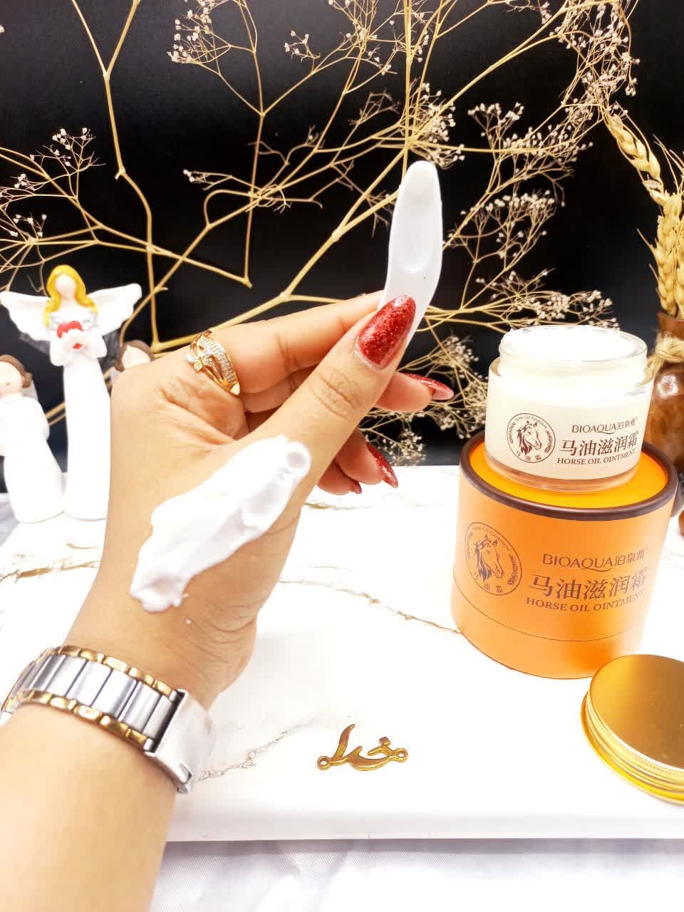 کرم معجزگر چندکاره روغن اسب بیوآکوا BIOAQUA