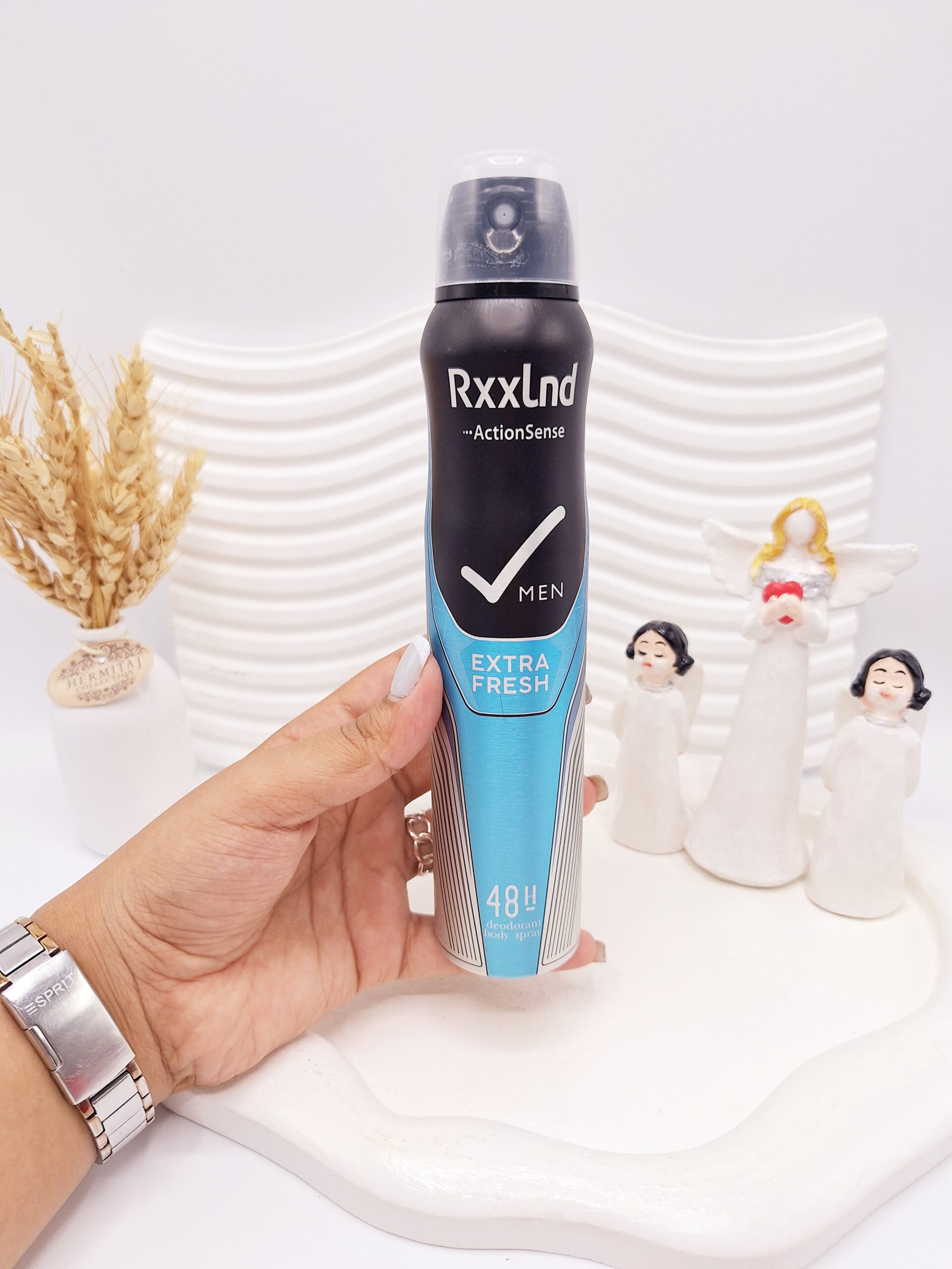 اسپری خوشبو کننده بدن مردانه Rxxlnd ماندگاری 48 ساعته کد 3802