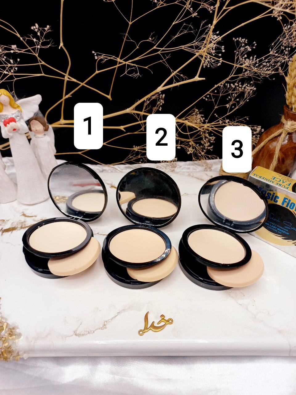 پنکک همراه با پد مخصوص برند موزیک فلاور Music Flower کد M3090