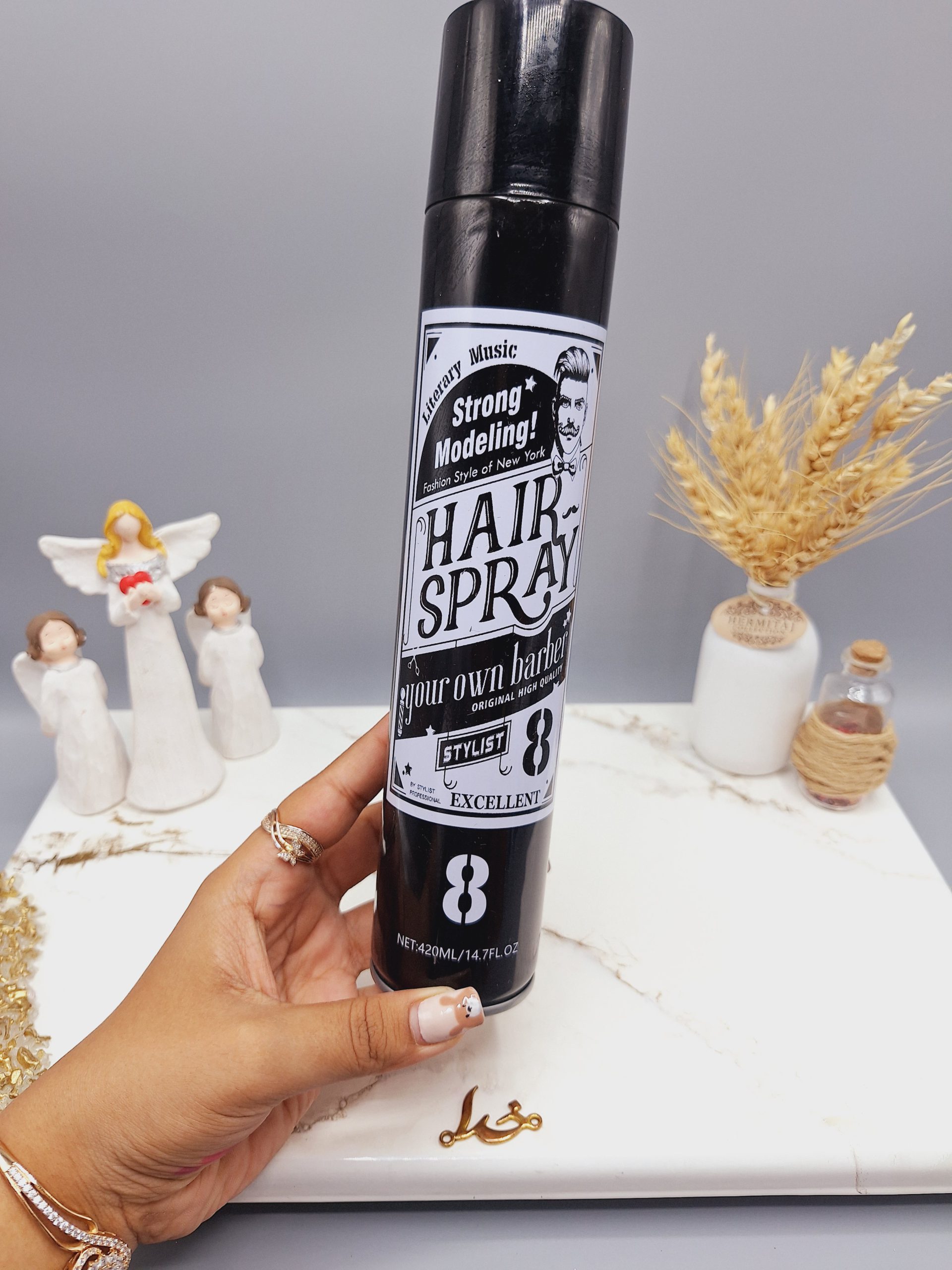 اسپری و تافت مو مدلینگ قوی حجم 420 میل Strong Modeling کد3813