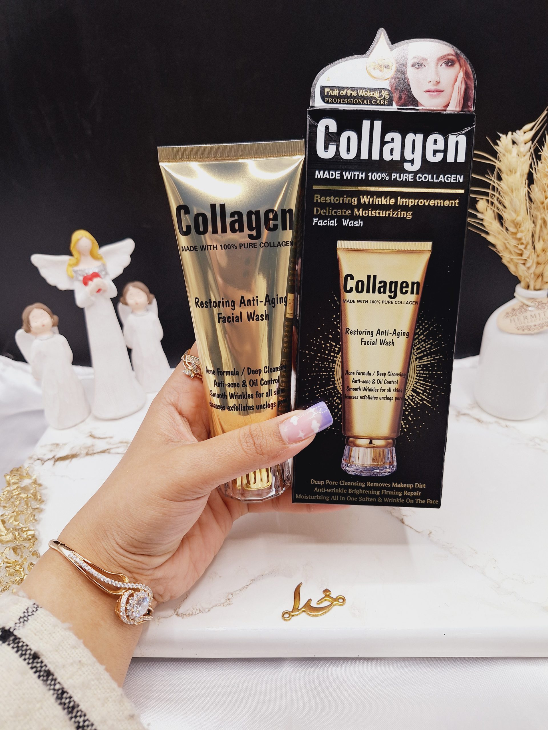 فوم شستشو کنترل کننده چربی و آکنه کلاژن وکالی Wokali کد HF2009