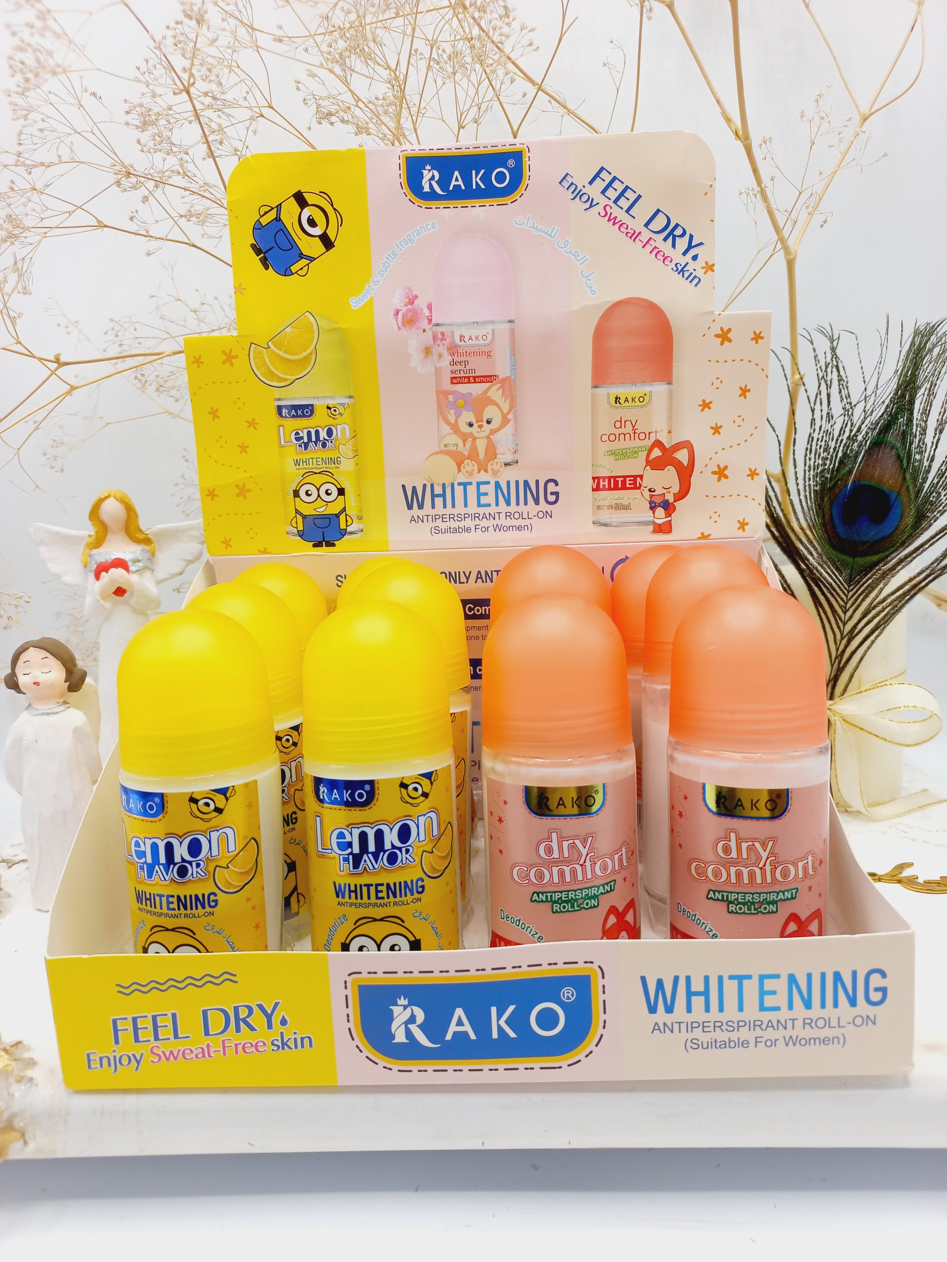 مام رولی 48 ساعته زیر بغل ضدتعریق مردانه راکو RAKO MEN اصلی کد RK1115