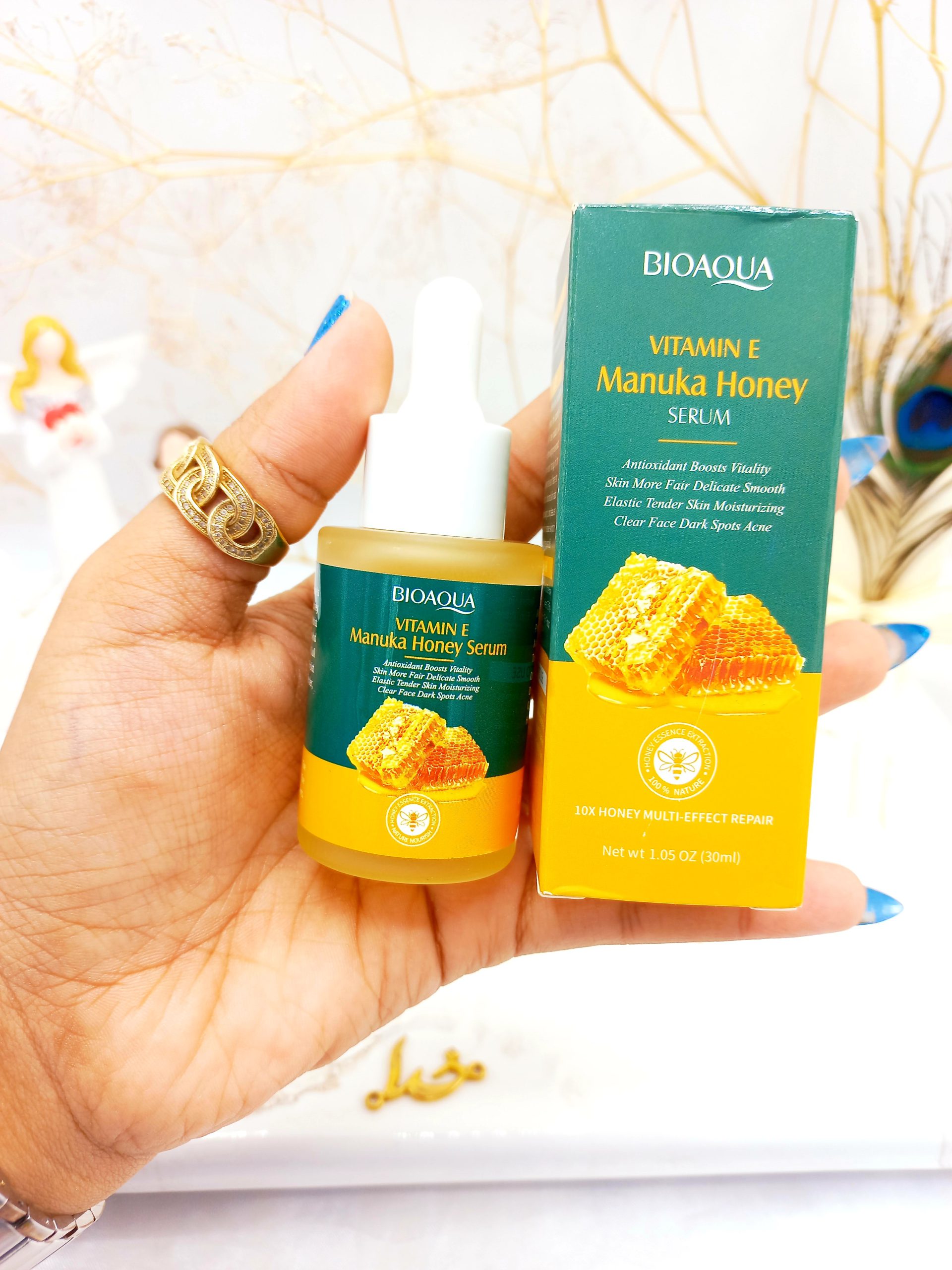 سرم ضدلک و آبرسان عسل ویتامین E بیوآکوا BIOAQUA کد BQY53836
