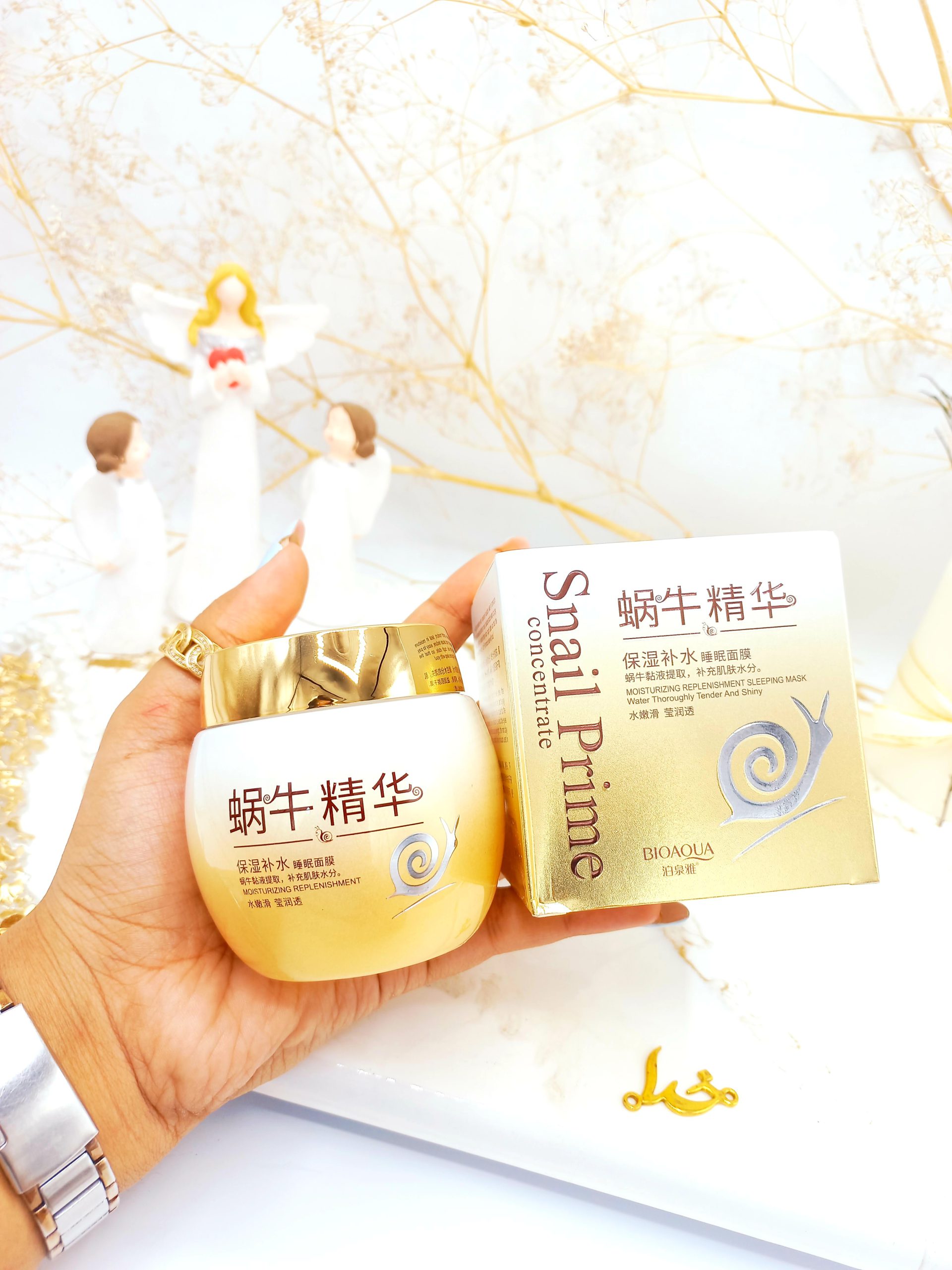 کرم جوان کننده و ضد پیری حلزون بیوآکوا  BIOAQUA کد BQY4045