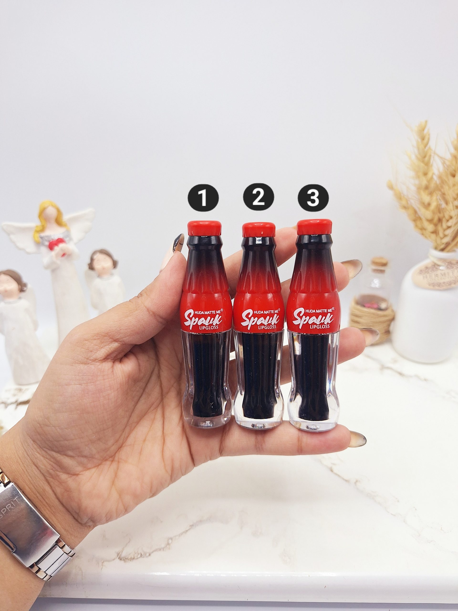 تینت لب نوشابه ای کوکاکولا برند هدا مات می کد 423