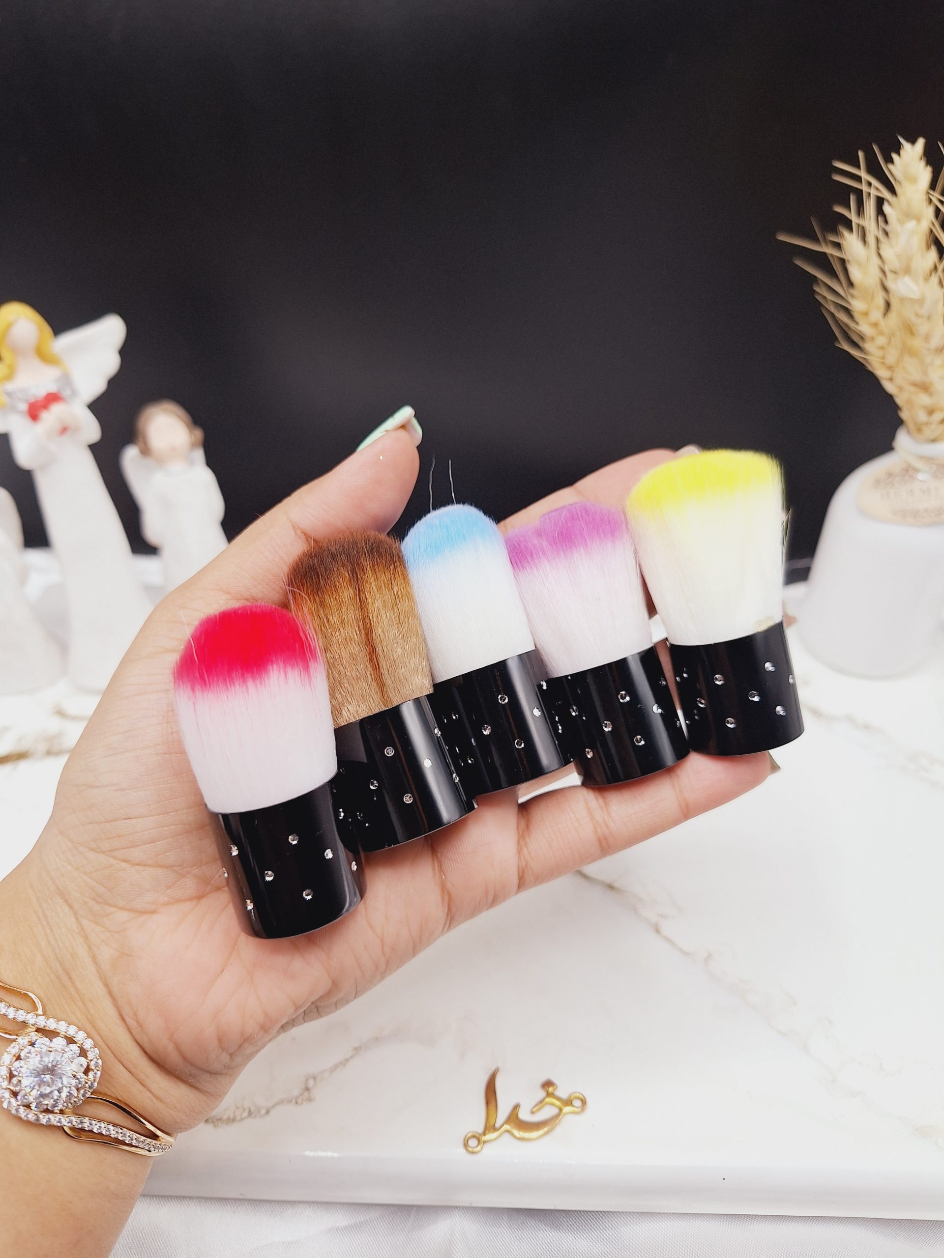 براش رژ گونه نگین دار سایز کوچک