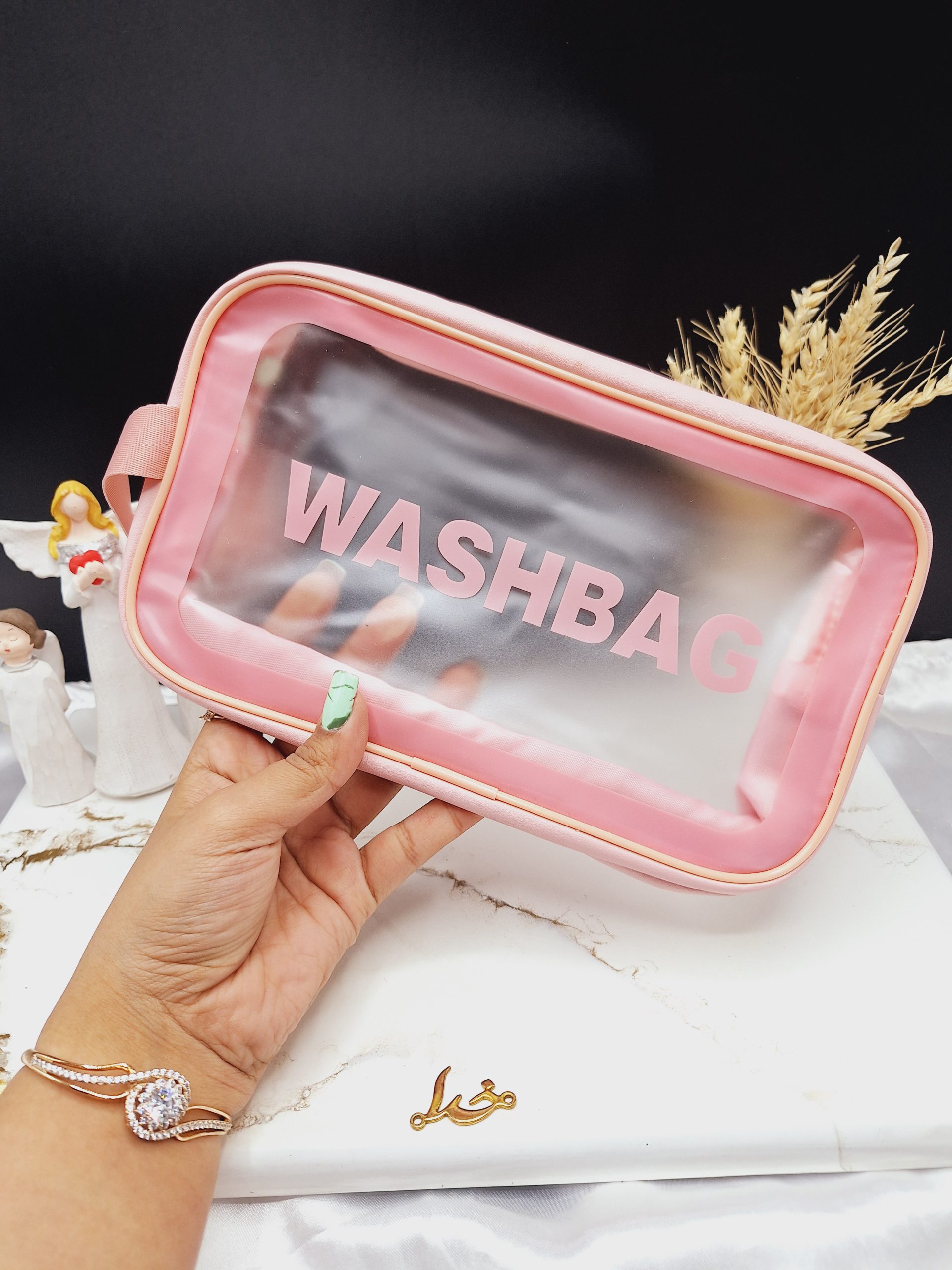 کیف لوازم آرایش متوسط WASHBAG سایز 15*25‌