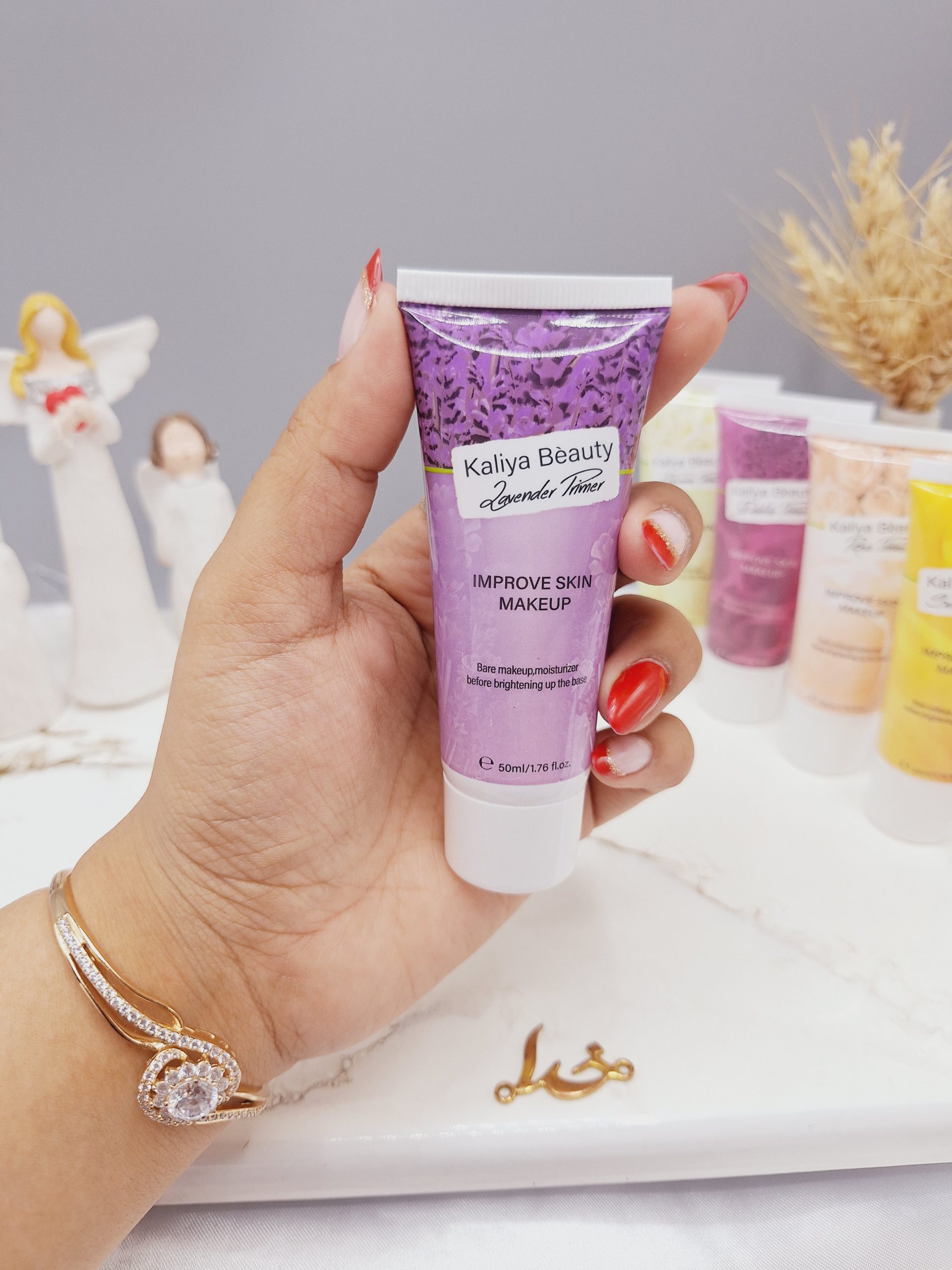 پرایمر آرایشی با رایحه گل برند کالیا بیوتی Kalia Beauty کد 078