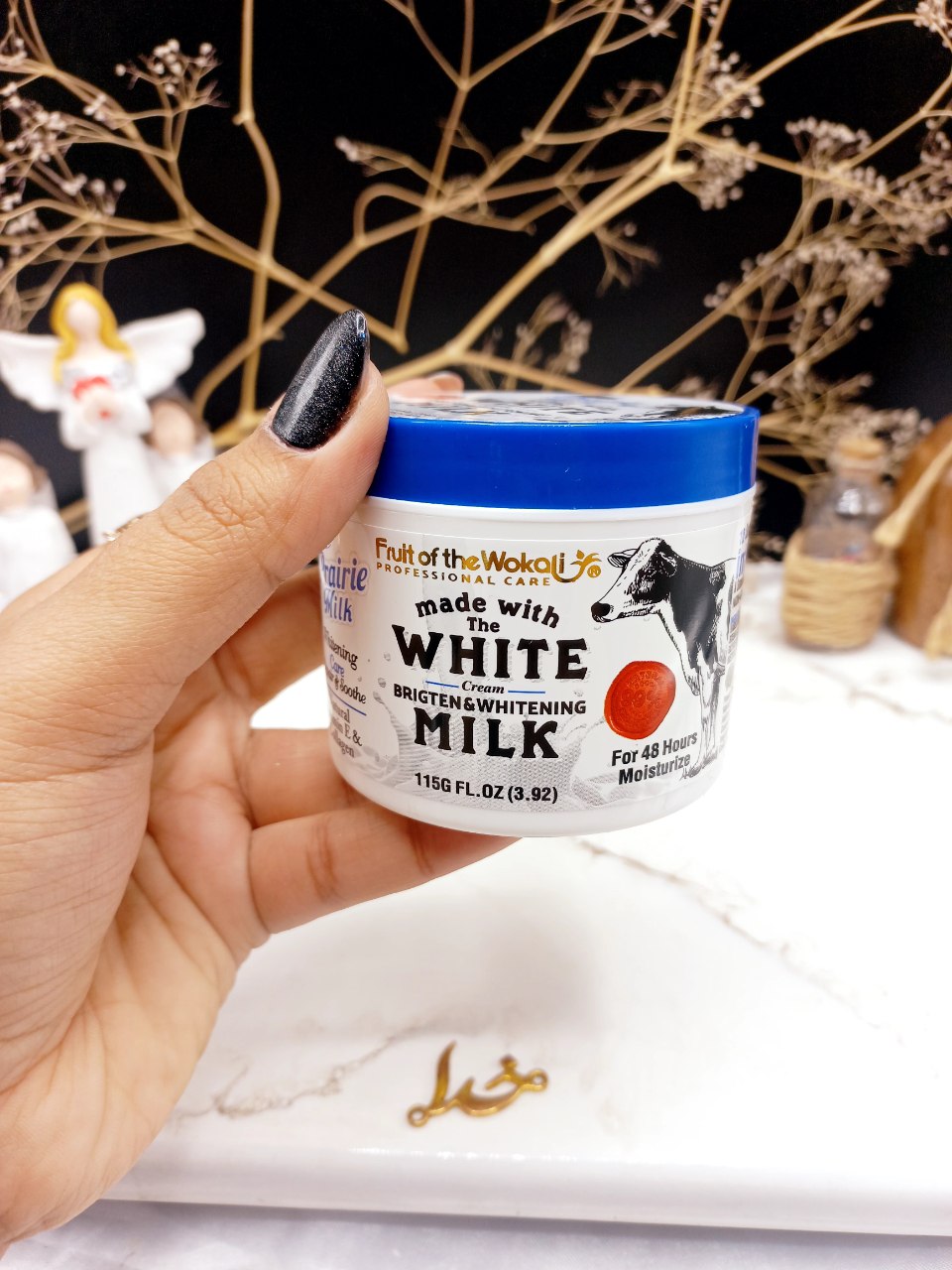 کرم مرطوب کننده و آبرسان شیر گاو وکالی Wokali کد HA3080