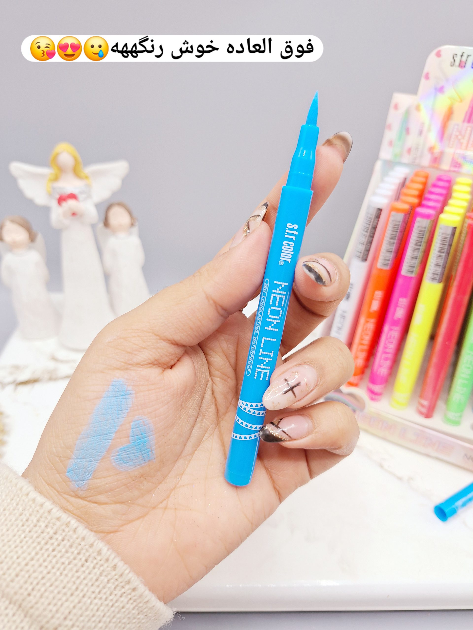 خط چشم ماژیکی کیفیت عالی و نعونی کد 5689