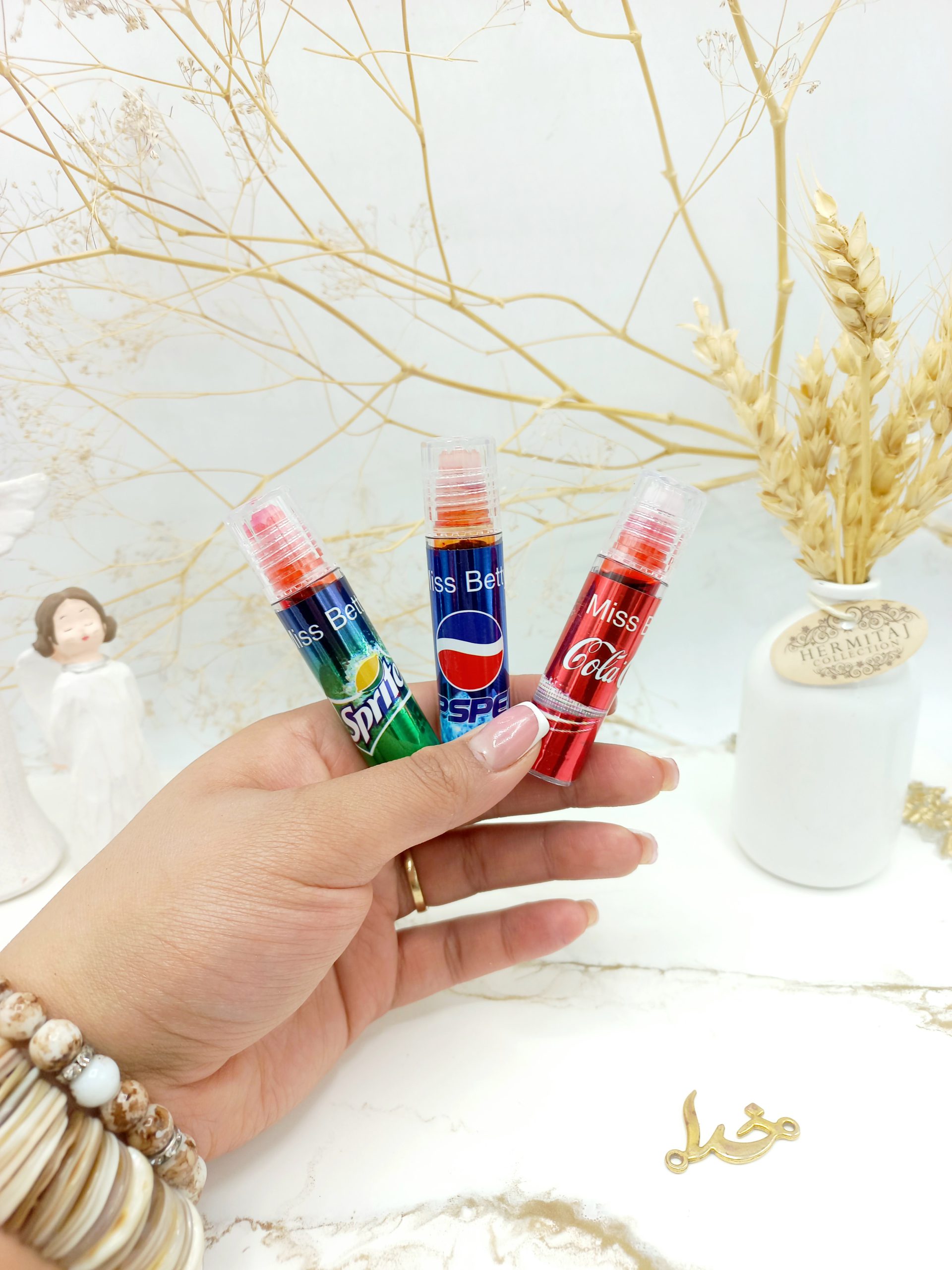 تینت غلطکی طرح نوشابه میس بتی Miss Betty