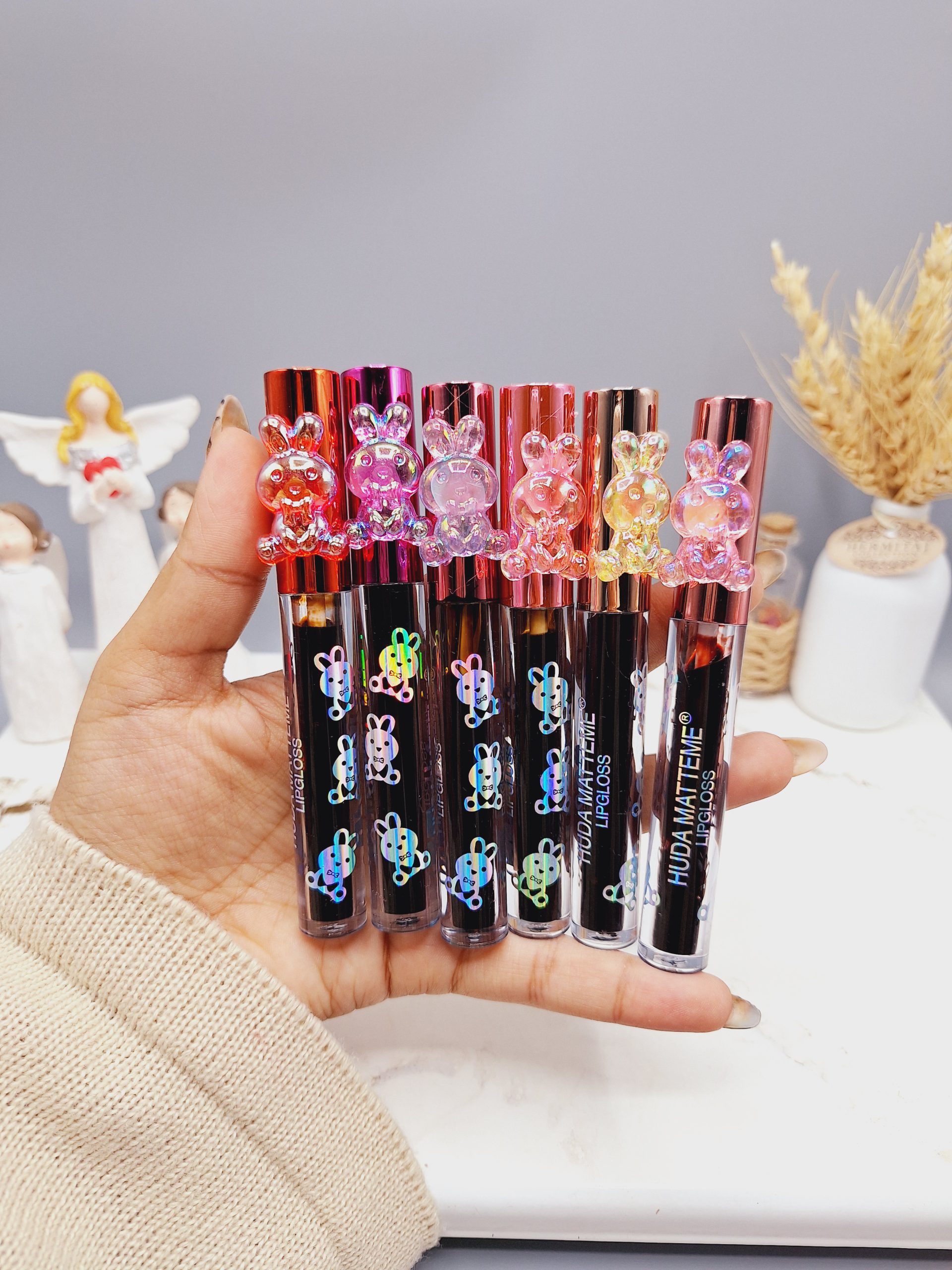 تینت استوانه ای طرح خرگوش شیشه ای برند هدا مات می کد 473