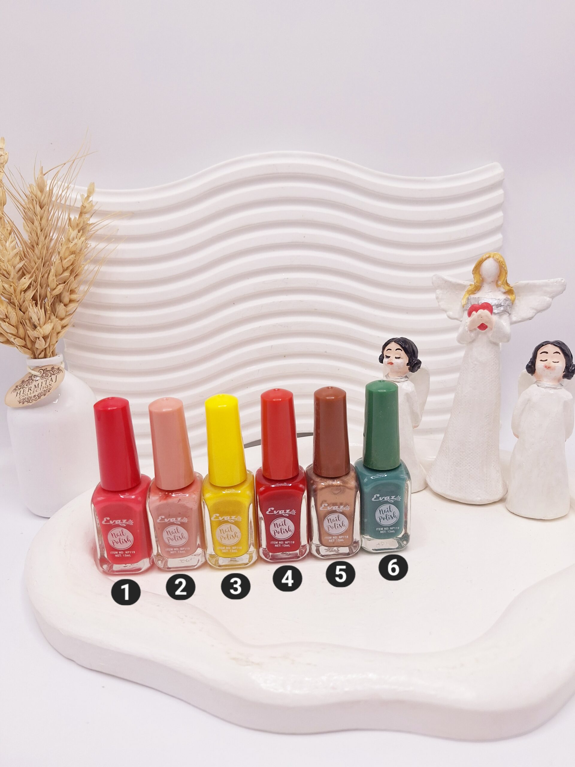 ناخن نایلی پولیش Evaz استوانه ای