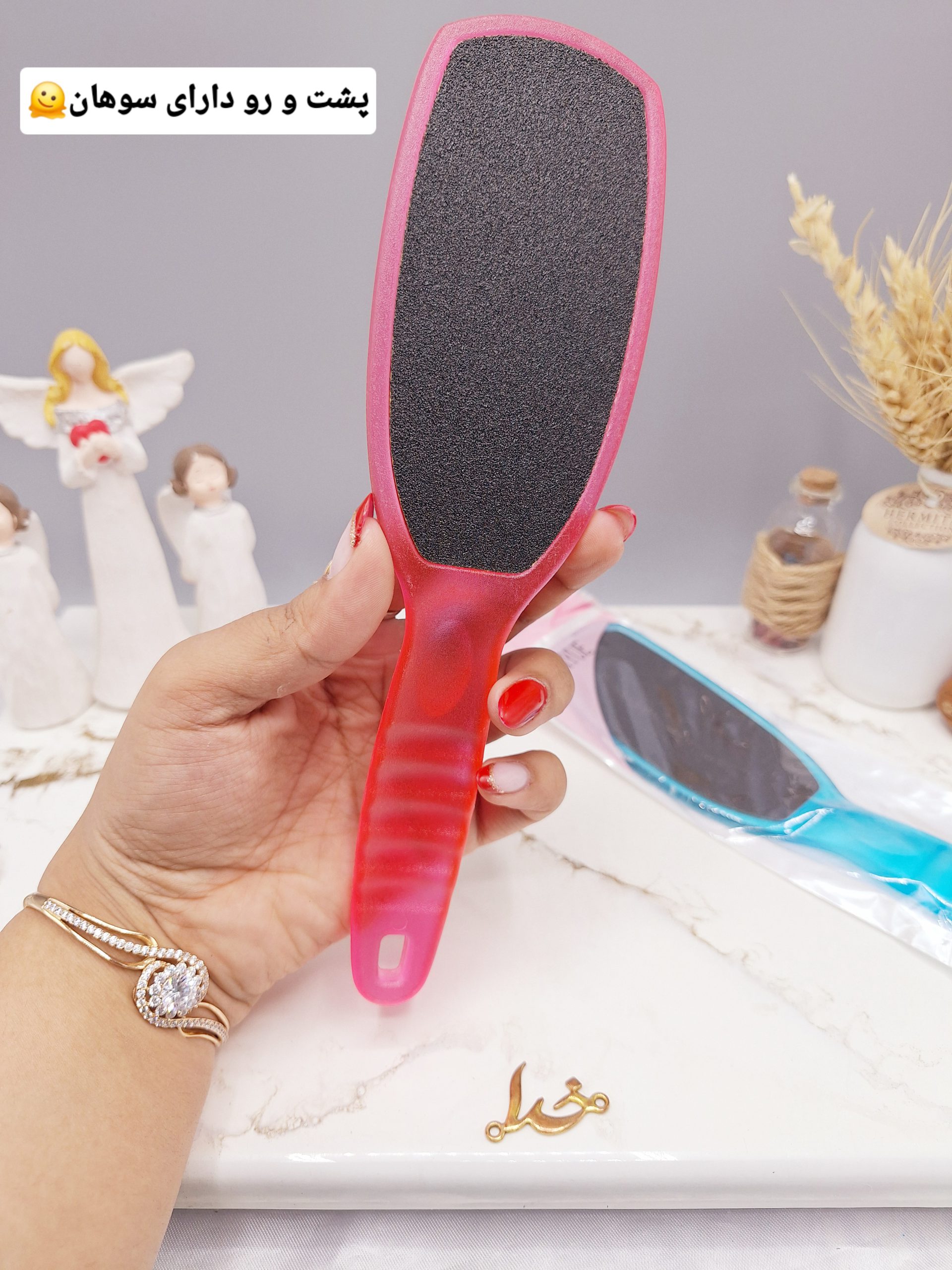 سوهان پا طرح لوزی سایز بزرگ ACYASIYUE کد 5891