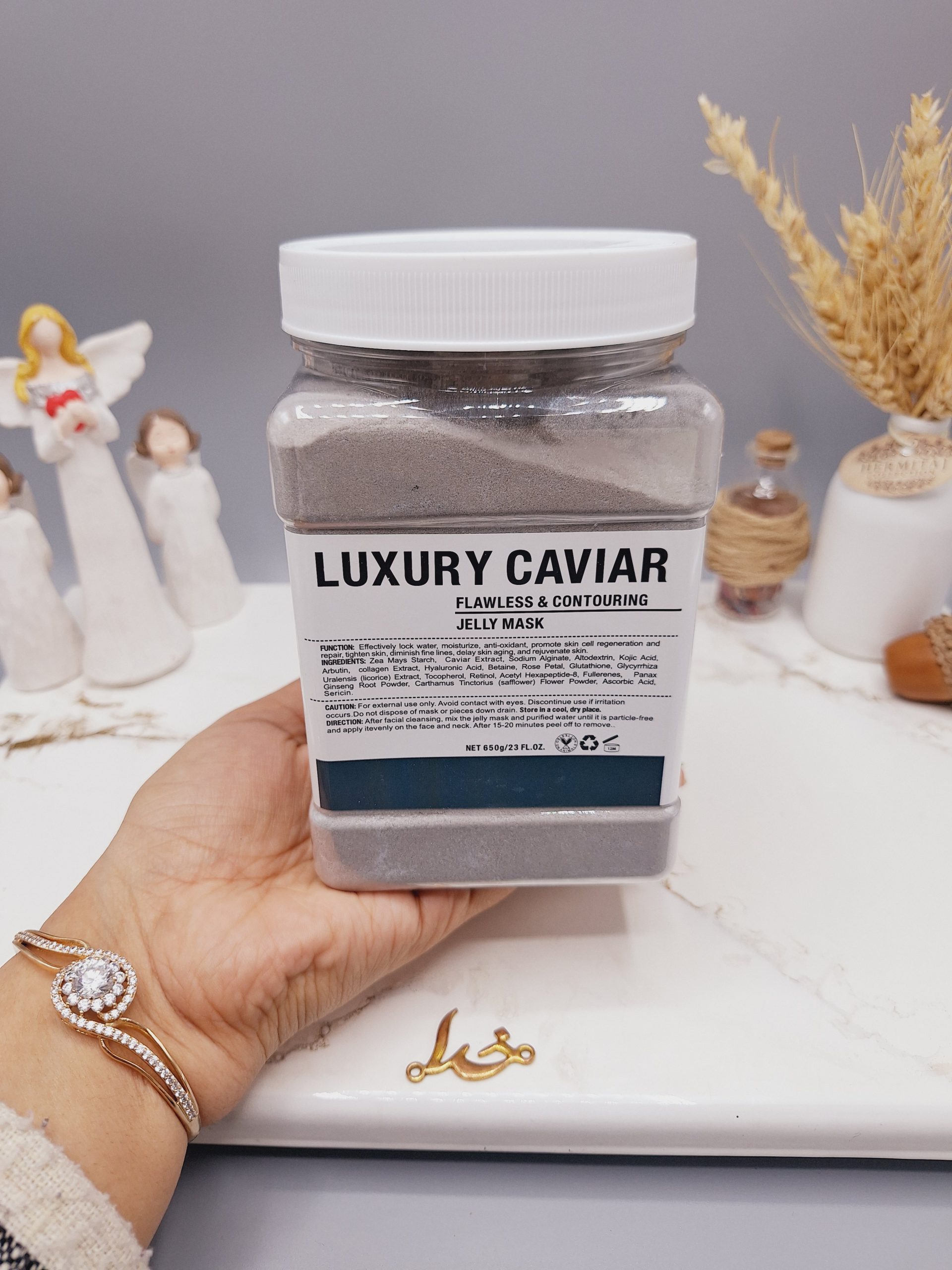 ماسک هیدروژلی خاویار 650 گرمی LUXURY CAVIAR ساخت چین