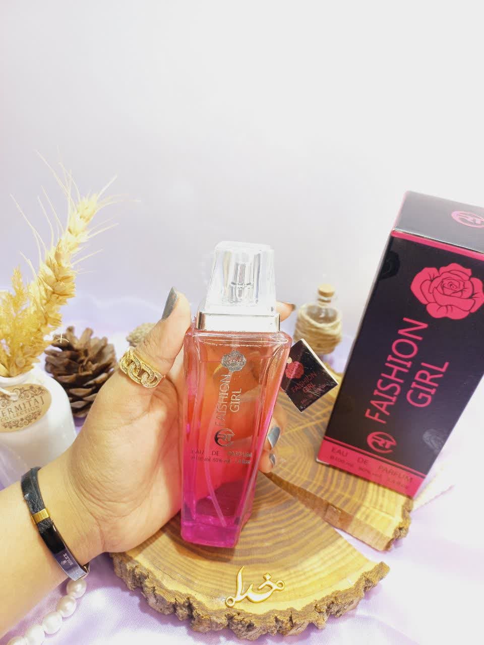 ادکلن برند فیشیون گرل FAISHION GIRL حجم 100 میلی لیتر اورجینال اماراتی