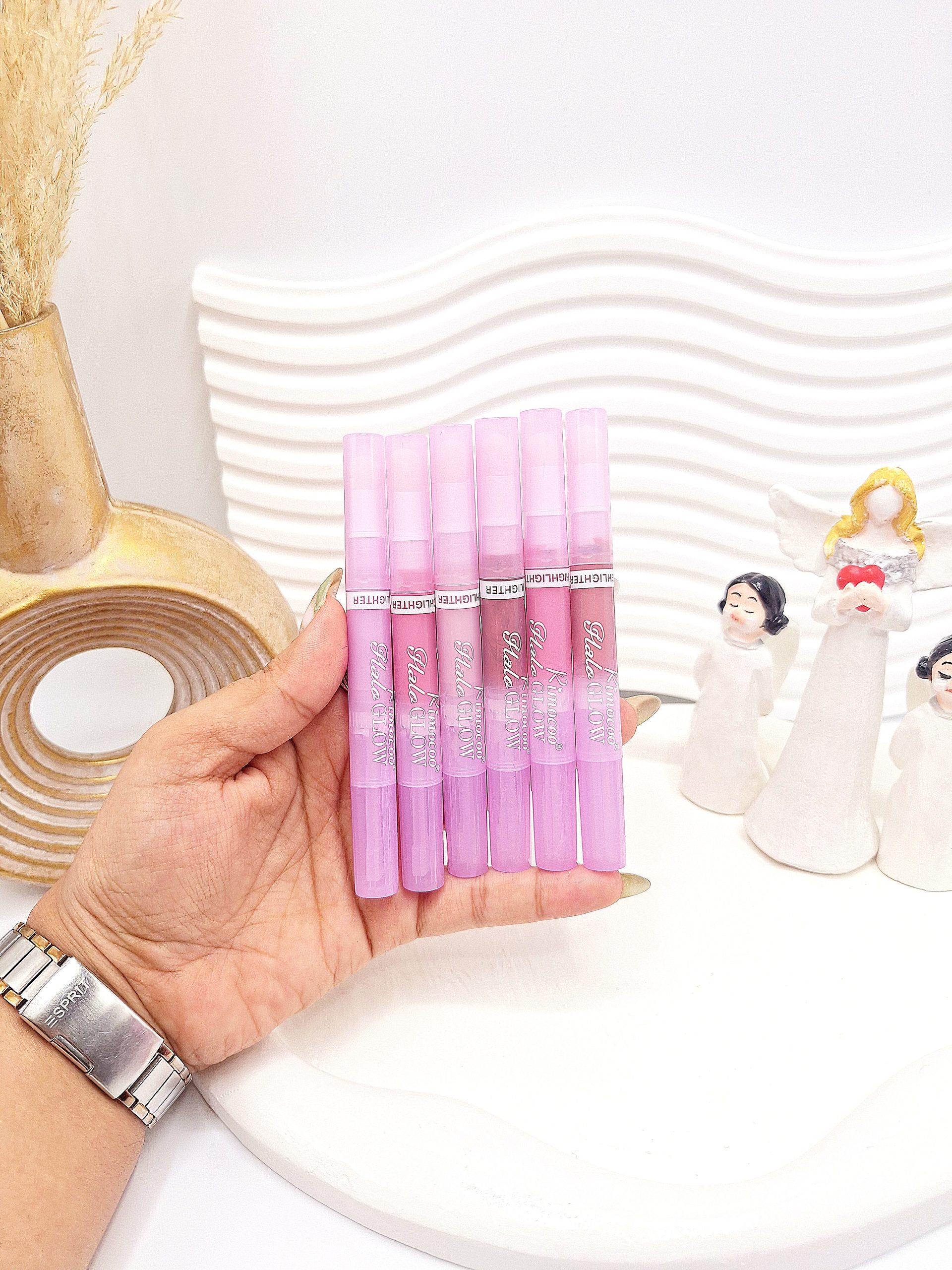 هایلایتر قلمی پد دار رنگی برند Rimocoo کد 5044