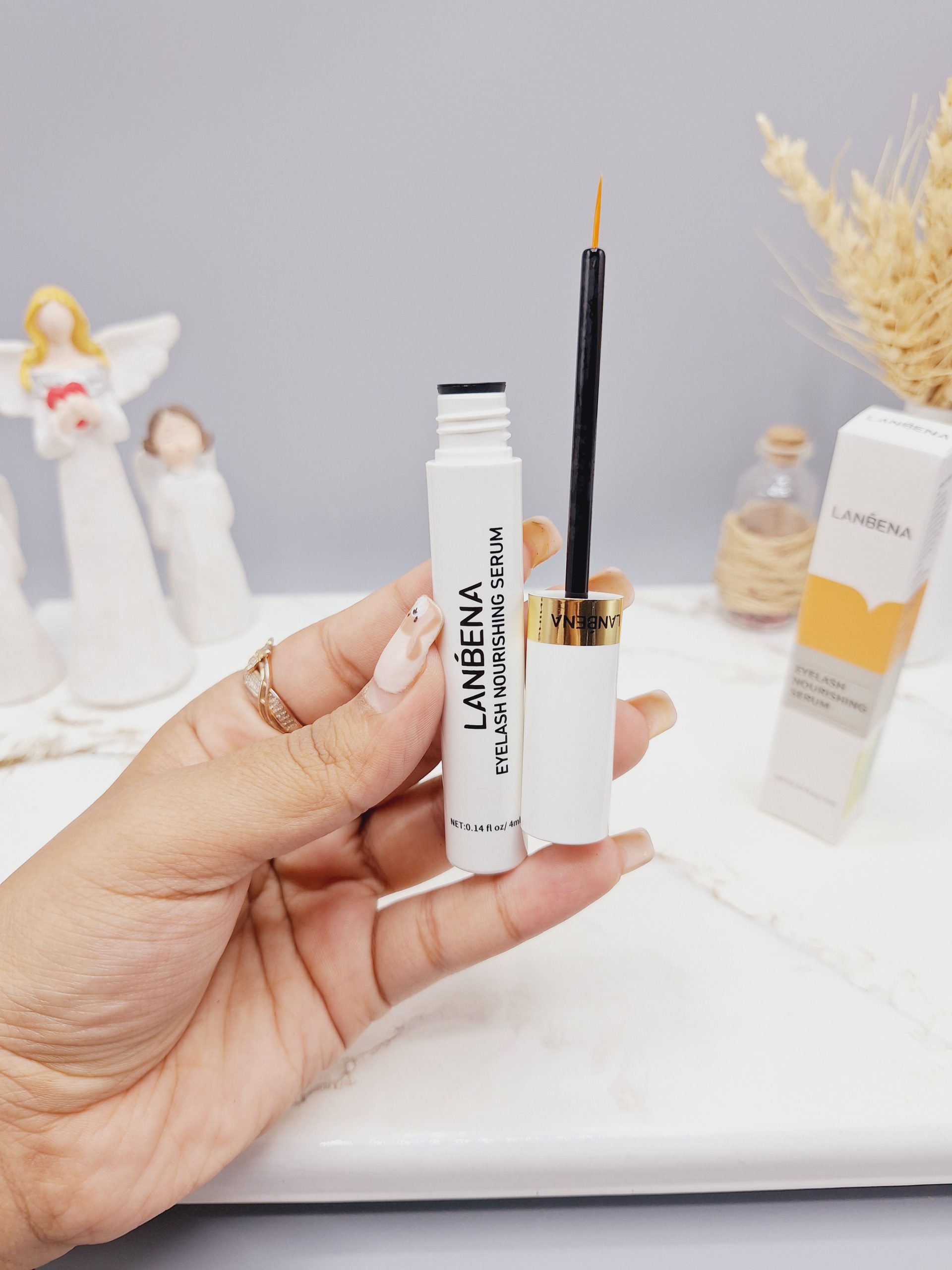 سرم تقویت کننده مژه و ابرو لانبنا LANBENA کد 4104