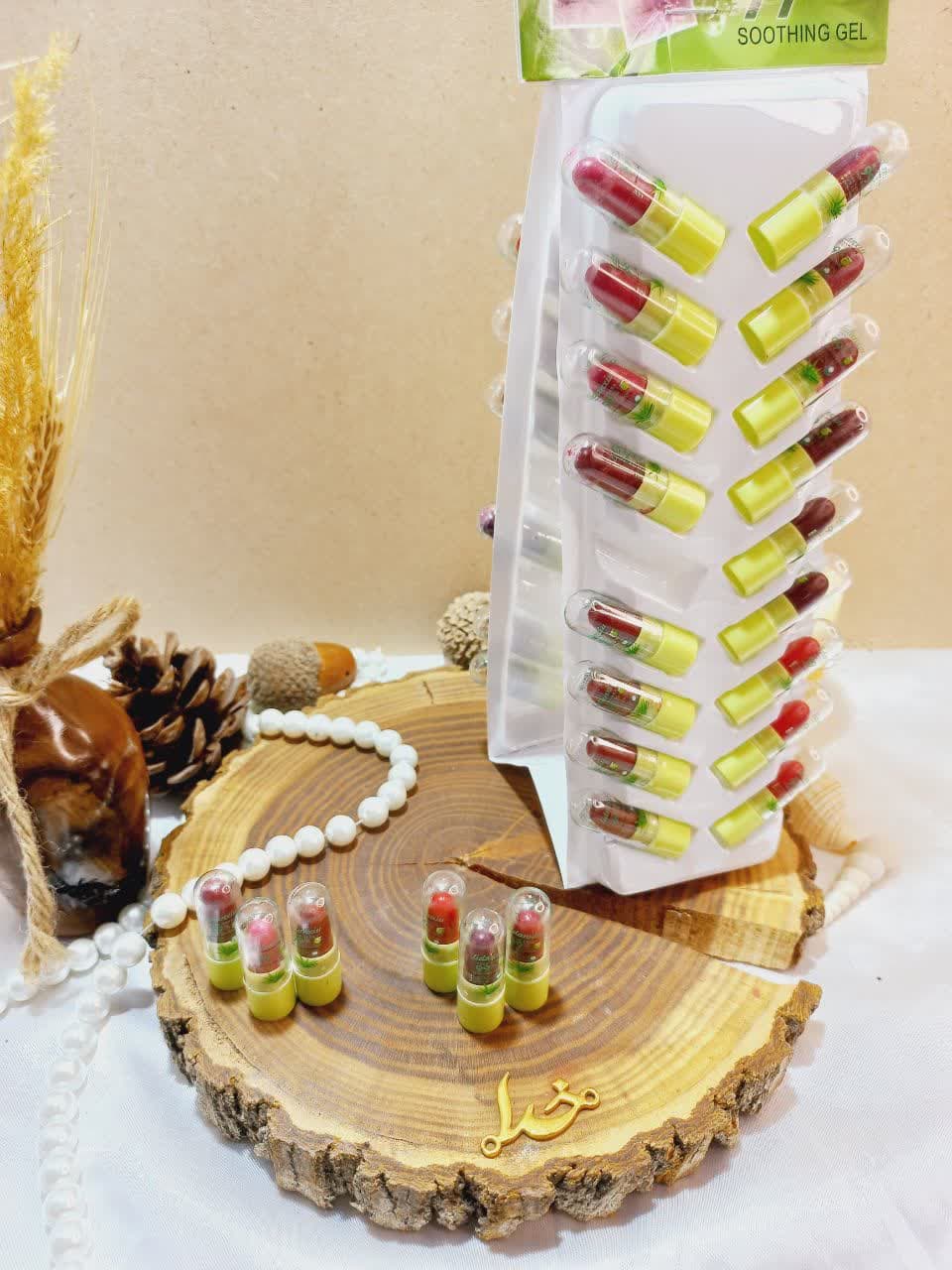 رژ لب فشنگی 36 عددی آلوئه ورا 99% LIDANXIU کد 3220 | پخش عمده