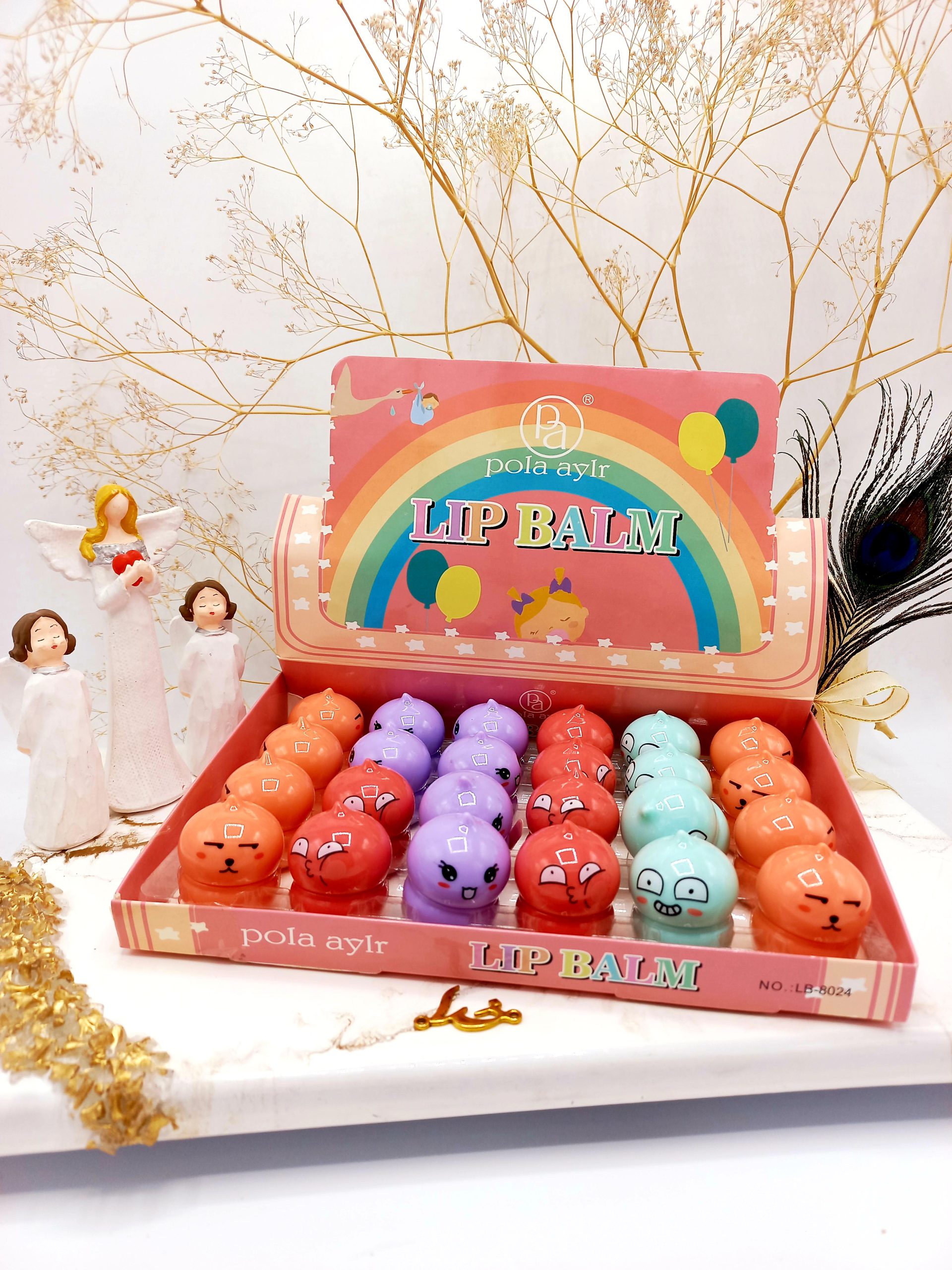 بالم لب ویتامینه طرح فانتزی پولا آیلار pola aylr کد LB8024