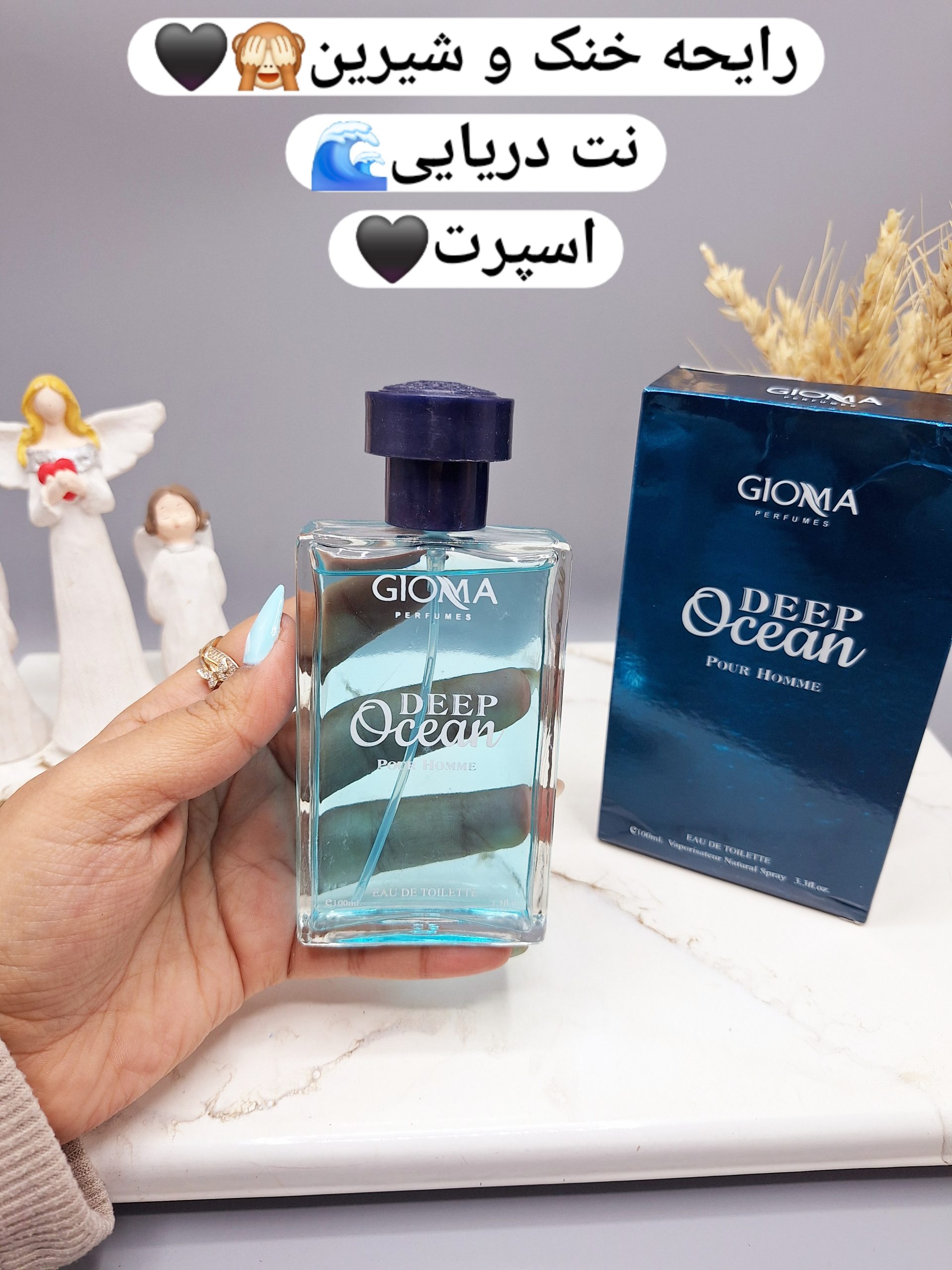 ادکلن DEEP Ocean برند GIOMA حجم 100 میل کد 0865