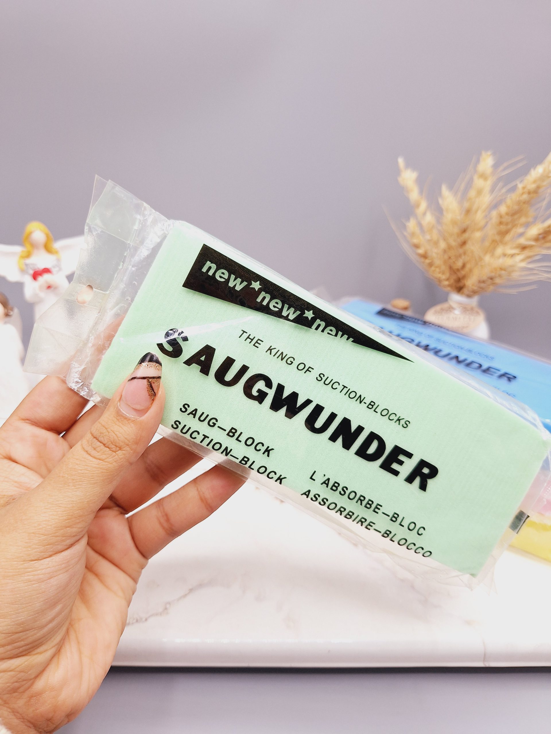 اسفنج شستشوی سوپر با جذب آب مخصوص خودرو برند SAUGWUNDER