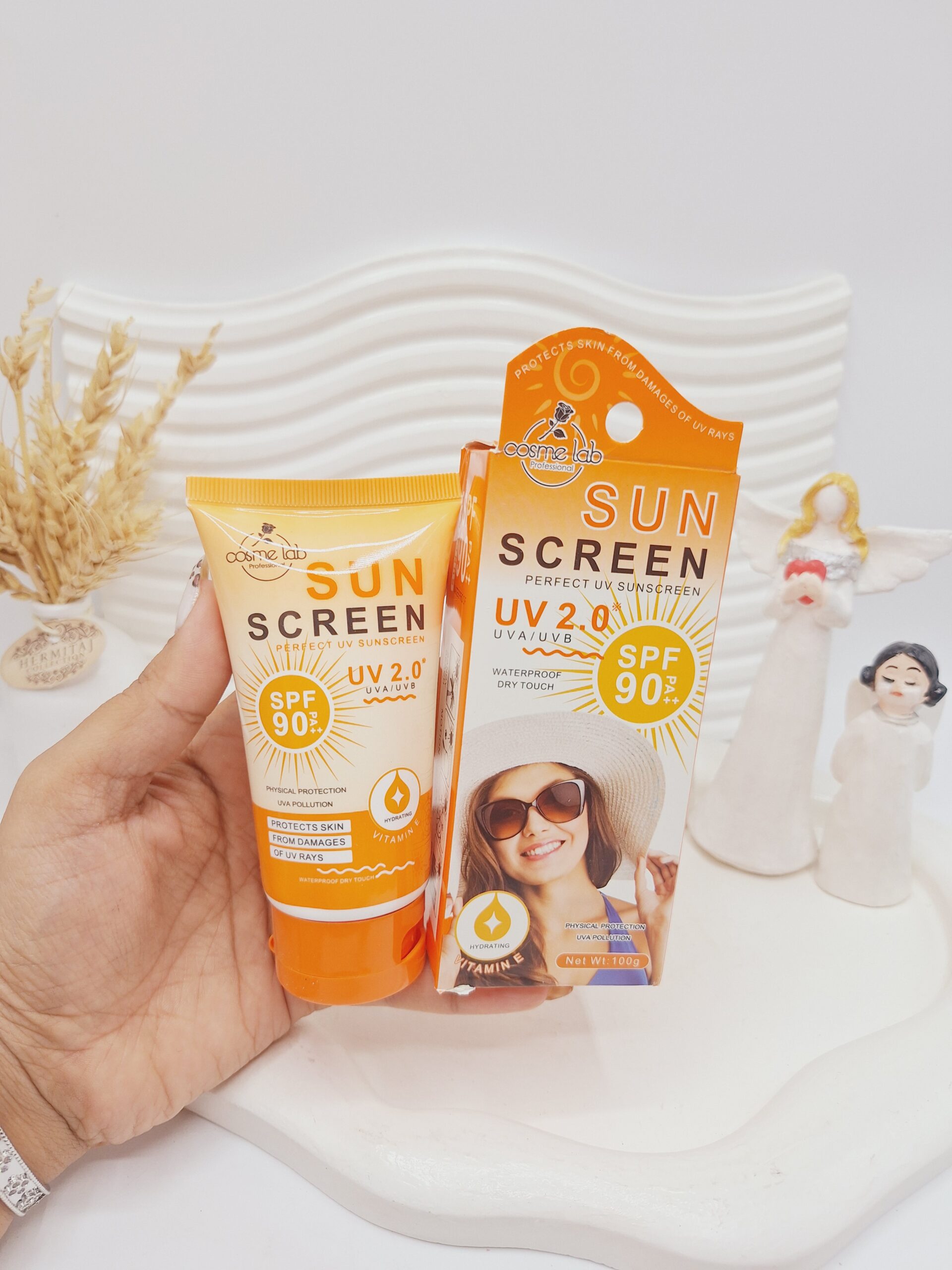 ضد آفتاب زنانه SCREEN SPF 90 کد 0016