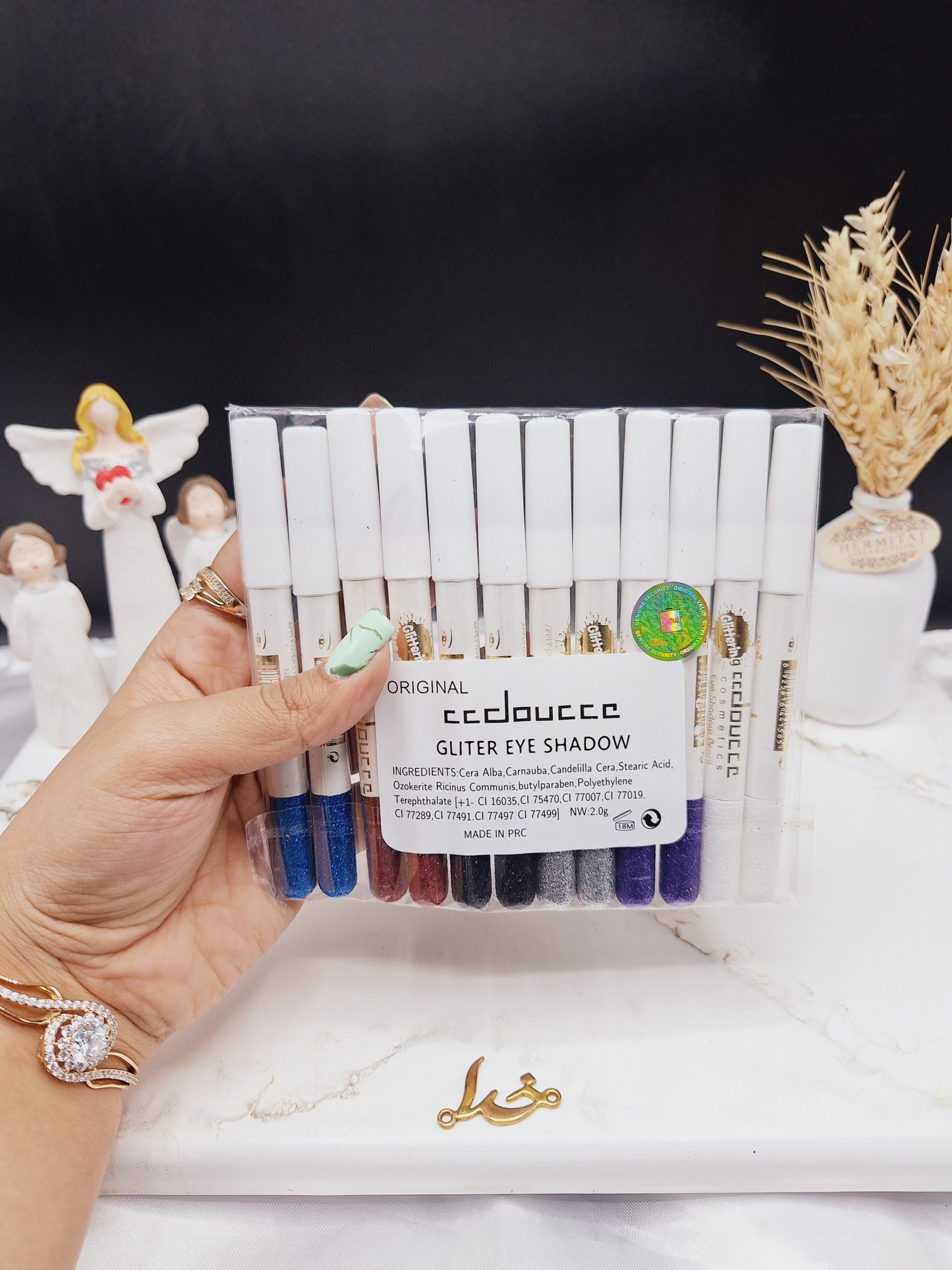 پک مداد چشم براق و گلیتری اورجینال دوسه ‏doucce‏