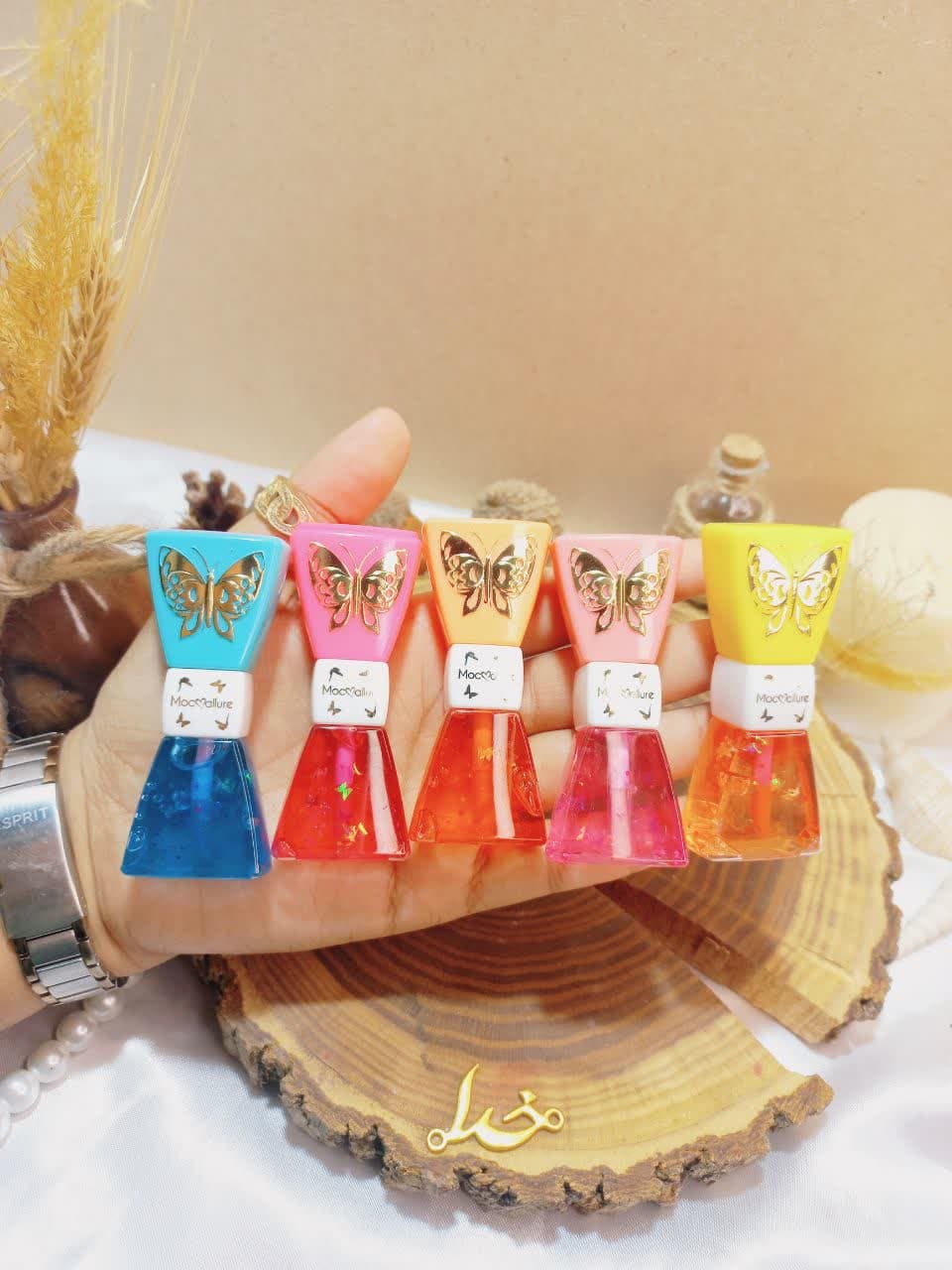 برق لب حرارتی طرح پاپیون  MOCALLURE MAGIC  مجیک کد 1001