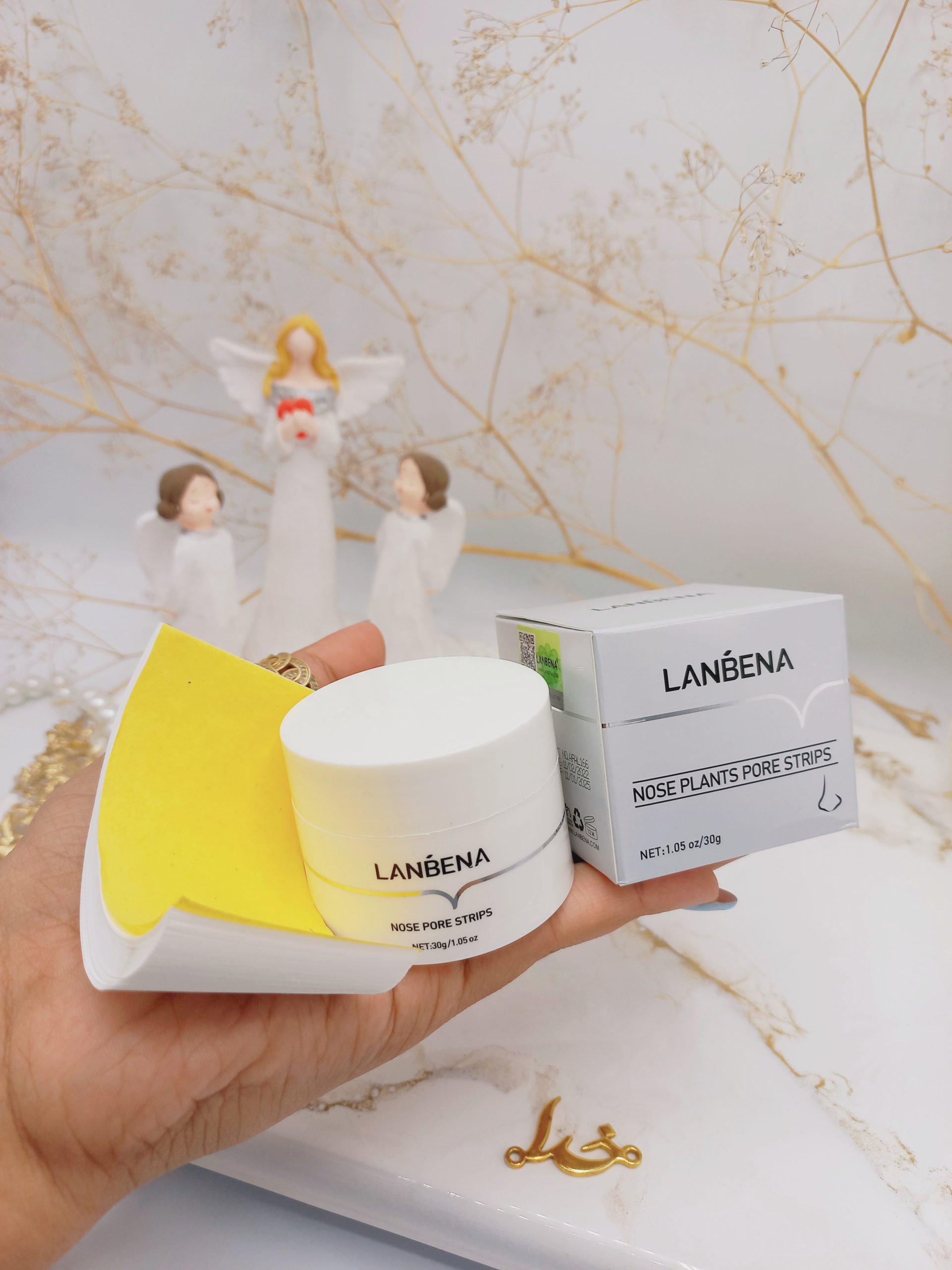 چسب بینی قوی ضد جوش سرسیاه لانبنا اصلی کد LB6283