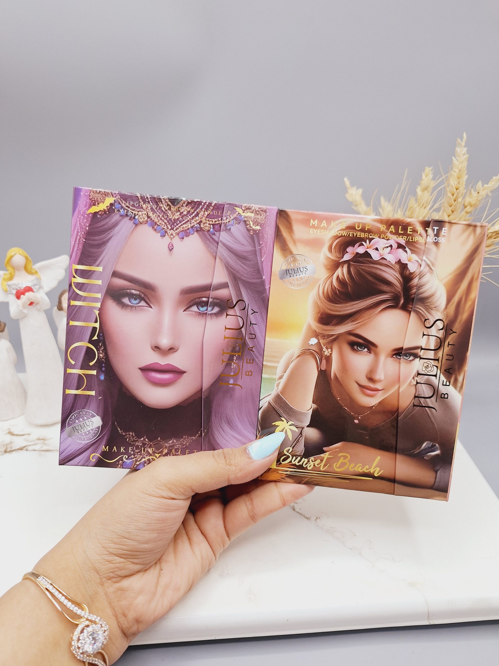 سایه کیفی ژولیوس بیوتی طرح عروس فشن استایل کد jl2033