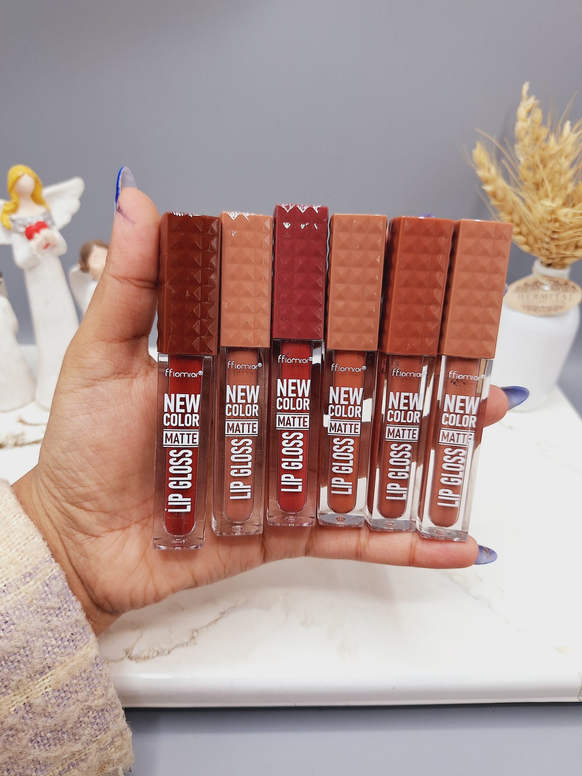 پک 6 تایی رژ مایع برند فلورمار کد 5632